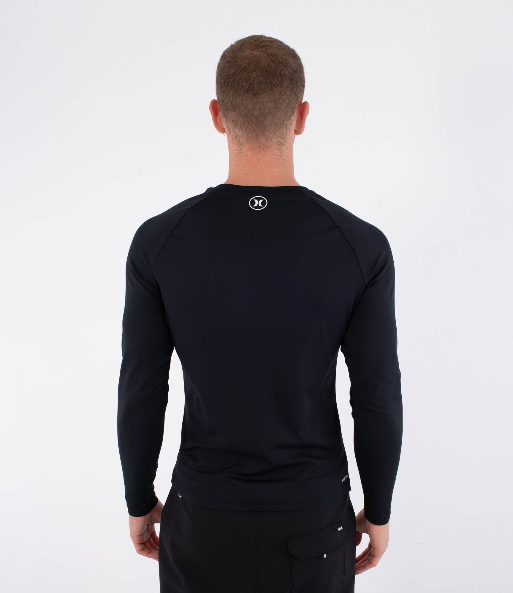 Men's long-sleeved surf lycra - Icon circle