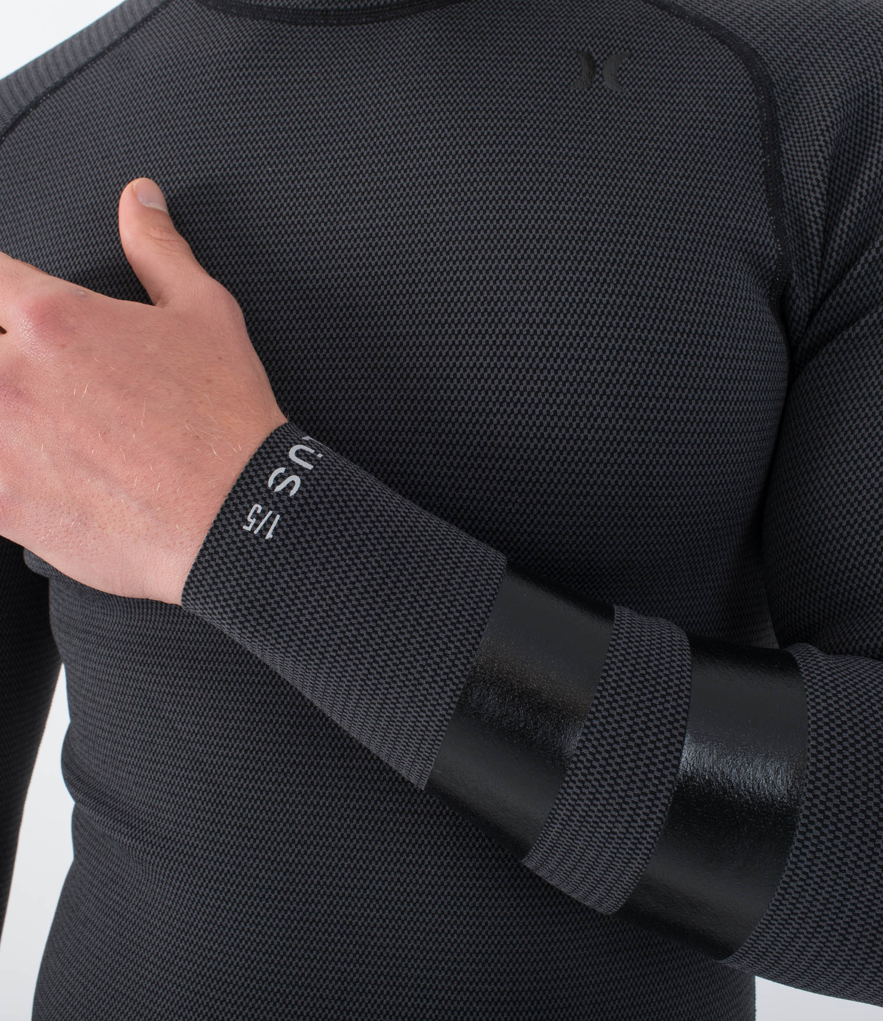 Wetsuit Jacke für Herren mit langen Ärmeln - Plus texture 1.5/1mm