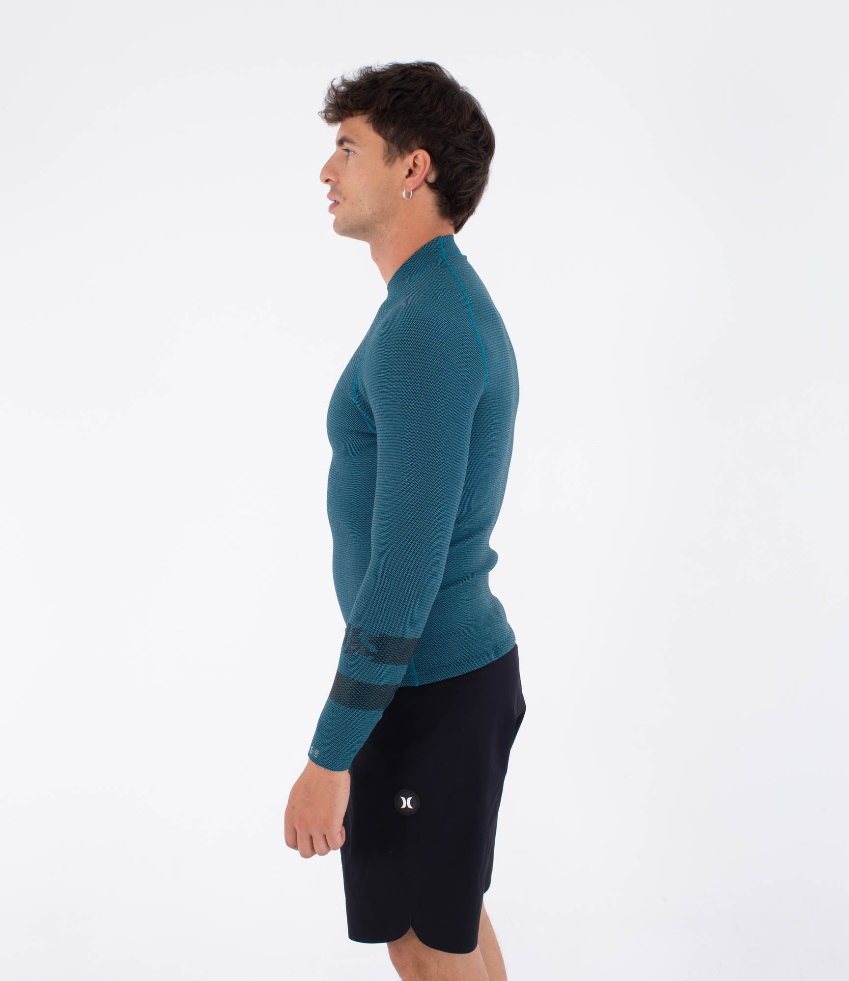 Men's long-sleeved wetsuit jacket - Plus texture 1.5/1mm