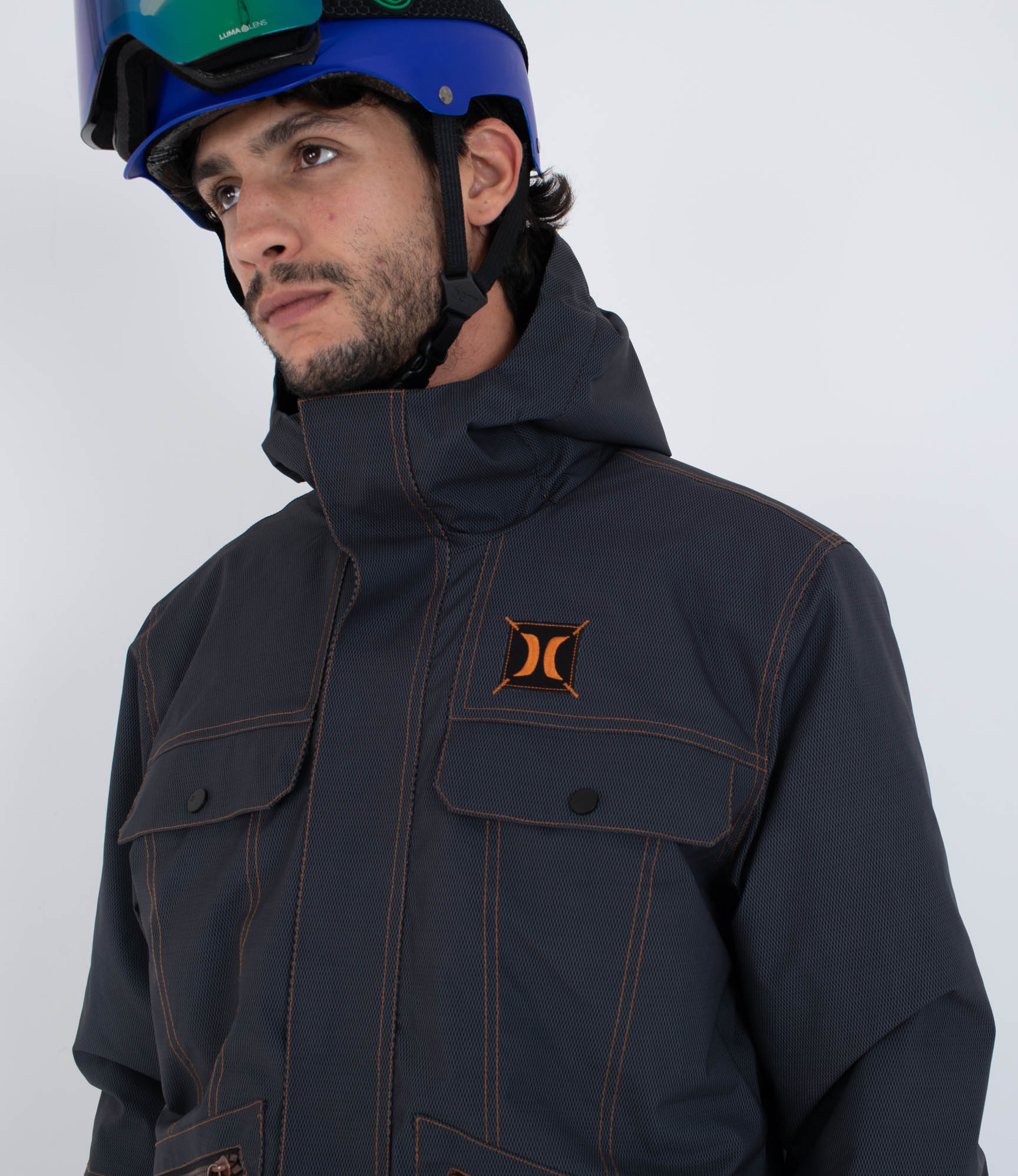 Chaqueta snowboard hombre - Plus texture