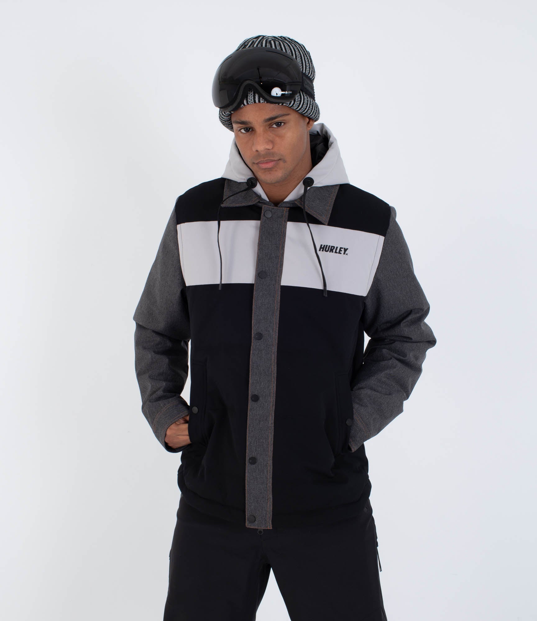 Snowboard jacket men - Denim Slope