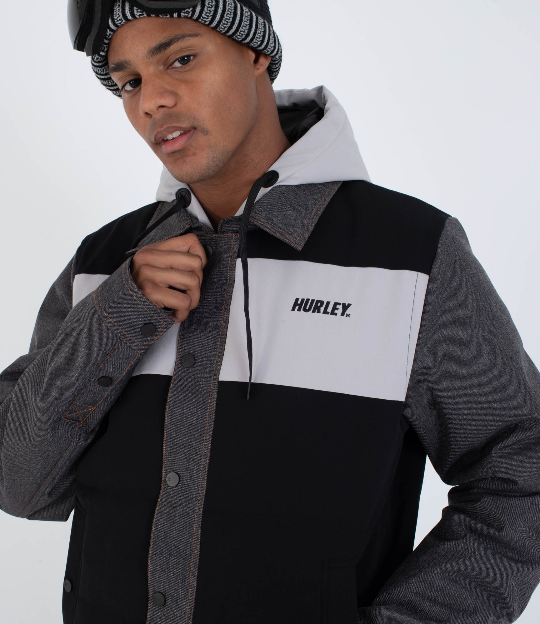 Veste snowboard homme - Denim Slope