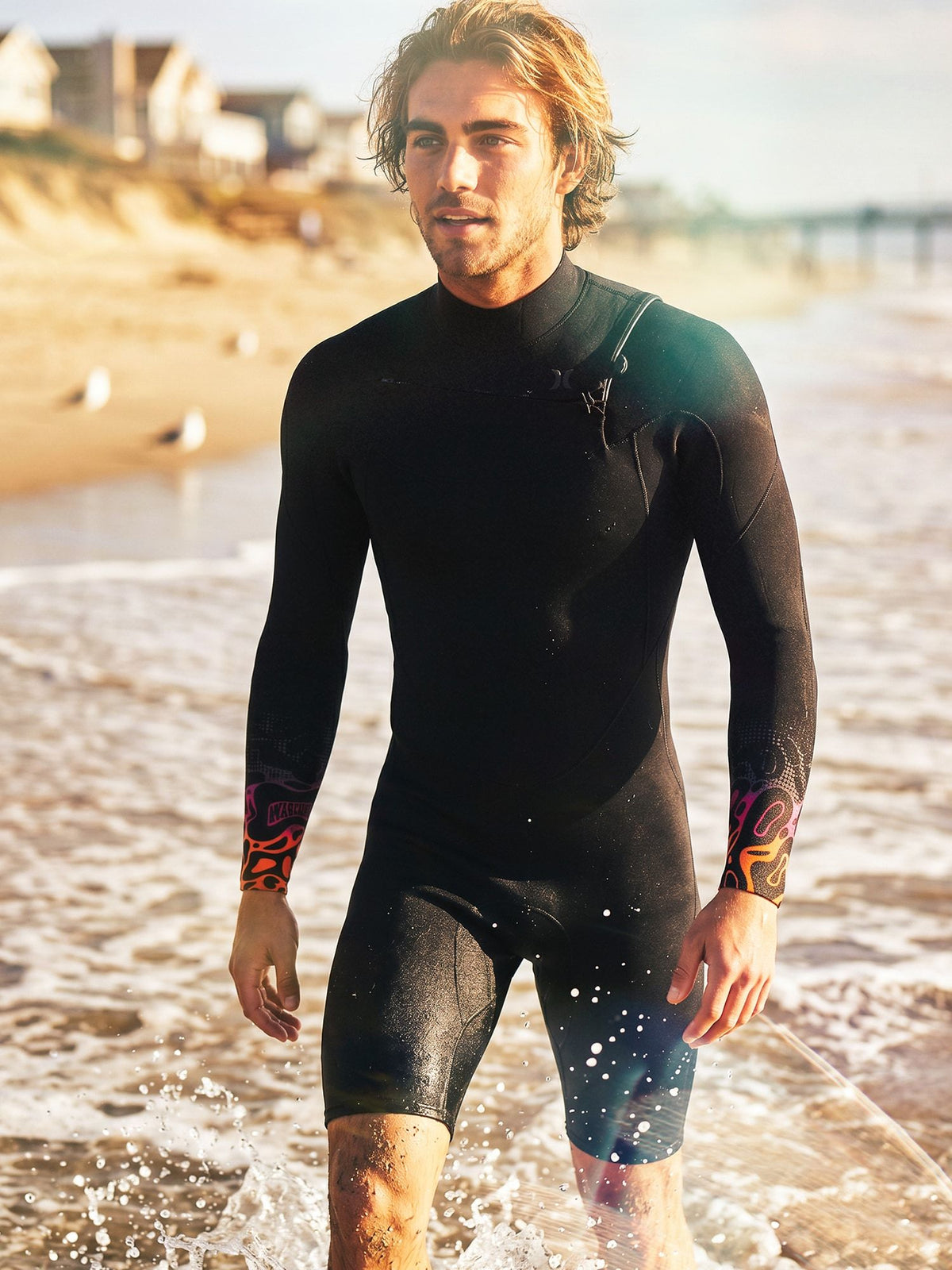 Men's long-sleeved springsuit - Air 2/2mm bubblee