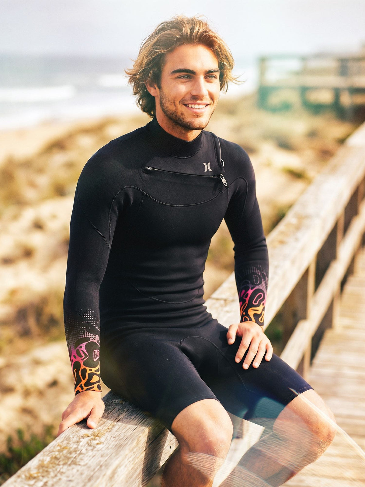 Men's long-sleeved springsuit - Air 2/2mm bubblee