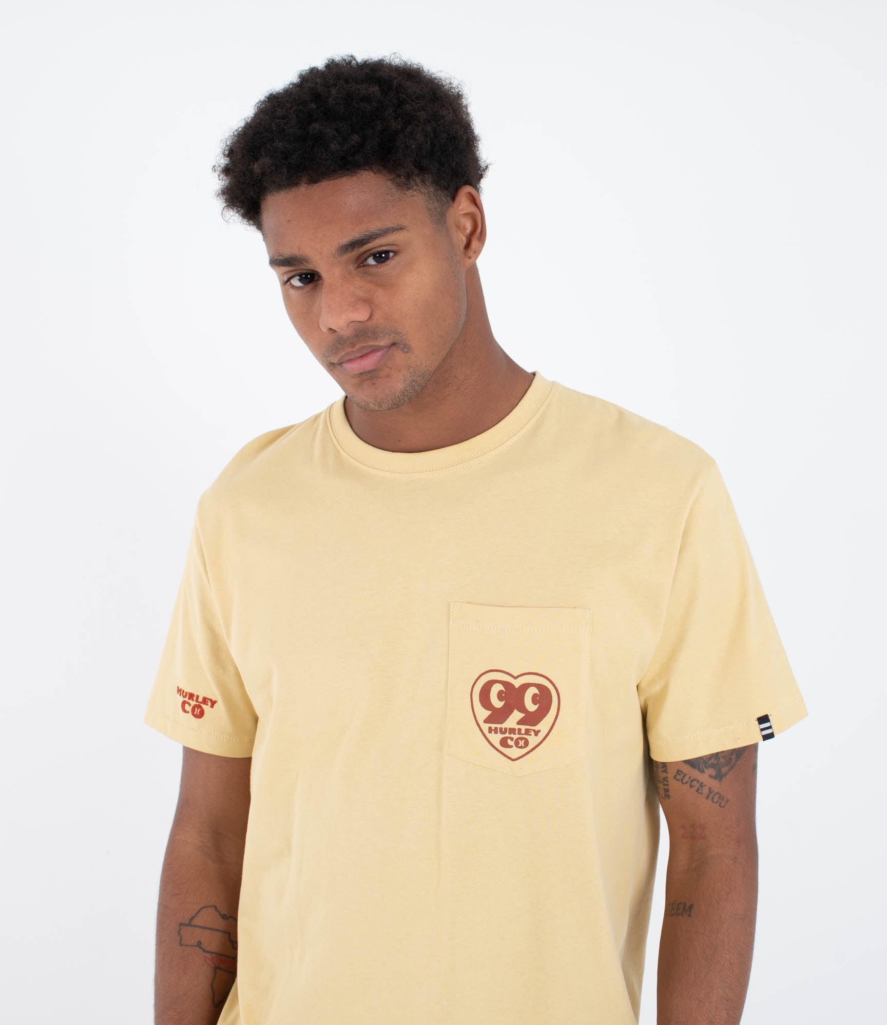 Camiseta manga corta hombre - Heart pocket