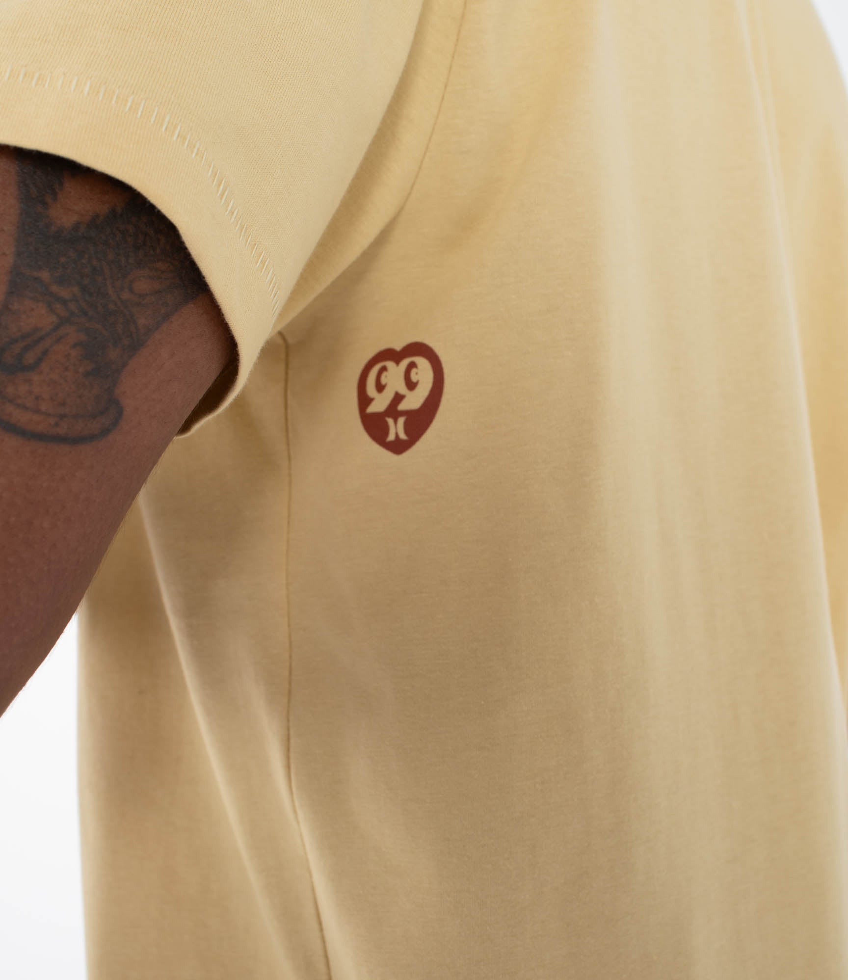 T-shirt Kurzarm Männer - Heart pocket