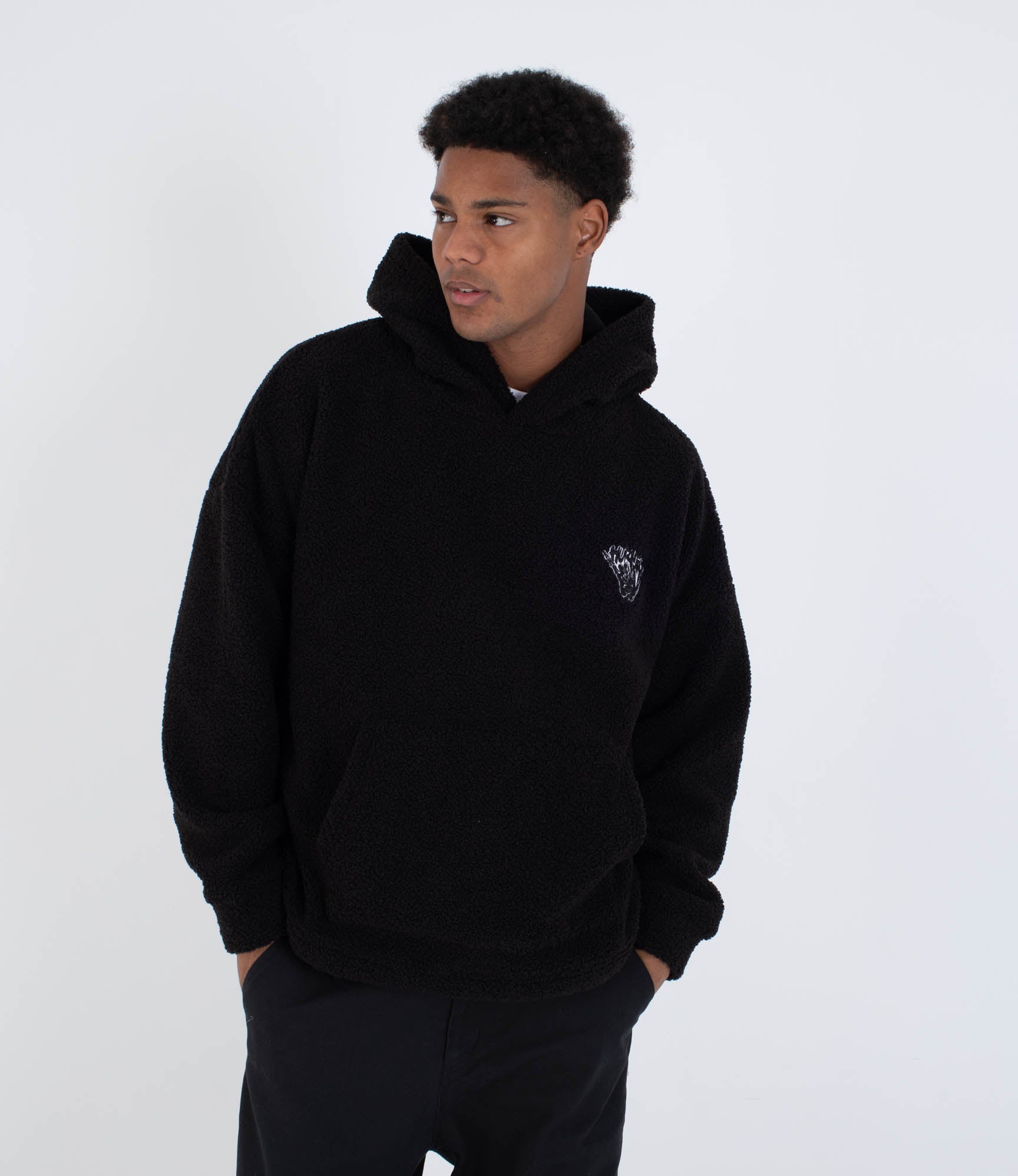 Herren-Kapuzenpullover - Union sherpa