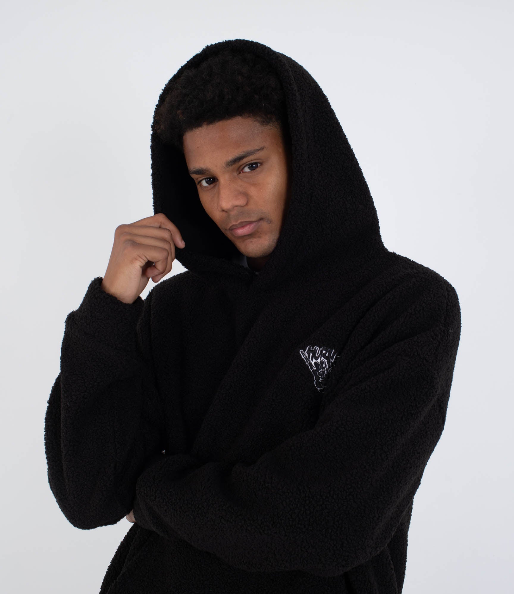 Herren-Kapuzenpullover - Union sherpa