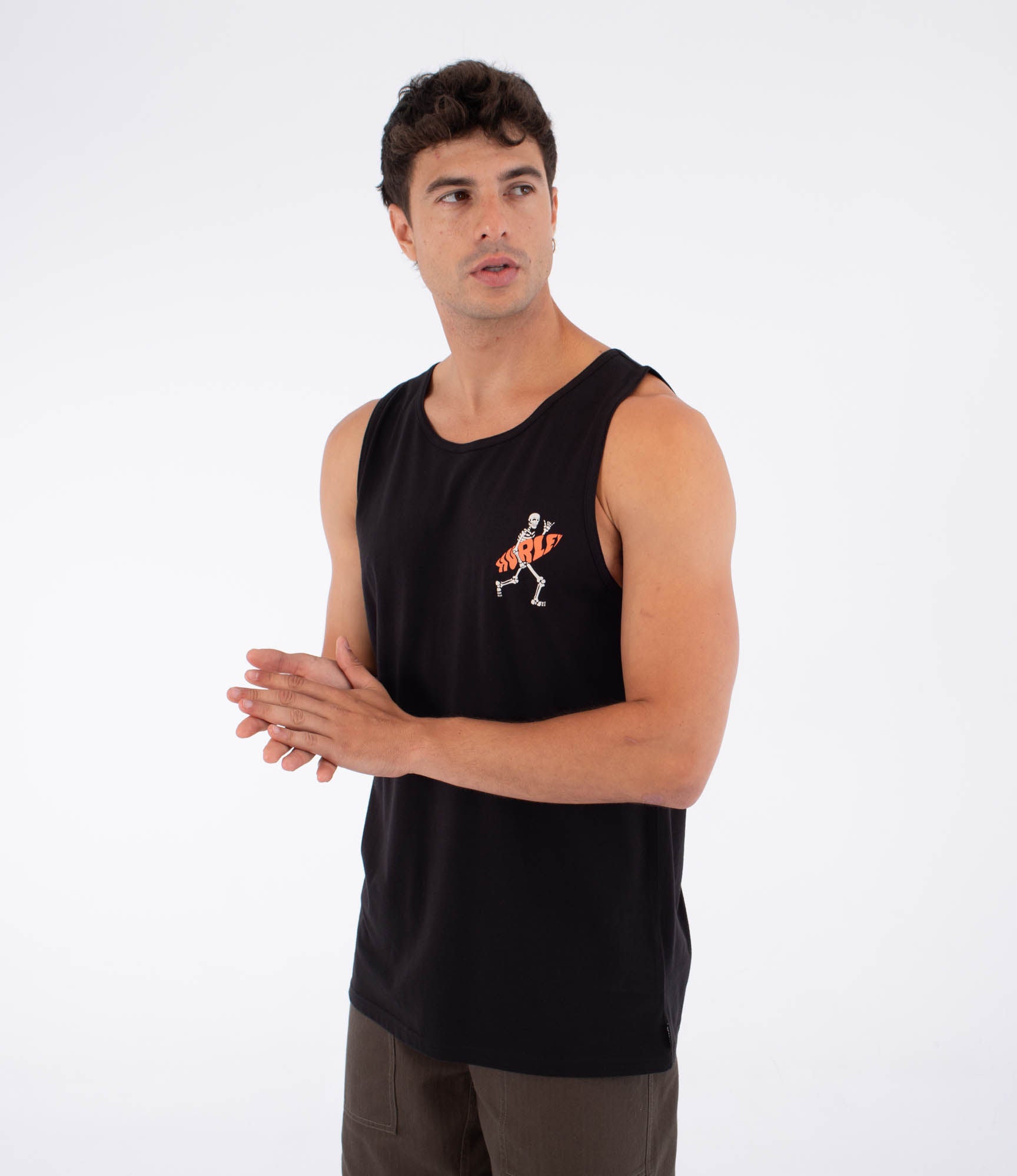 Camiseta de tirantes hombre - Printing press flamingue