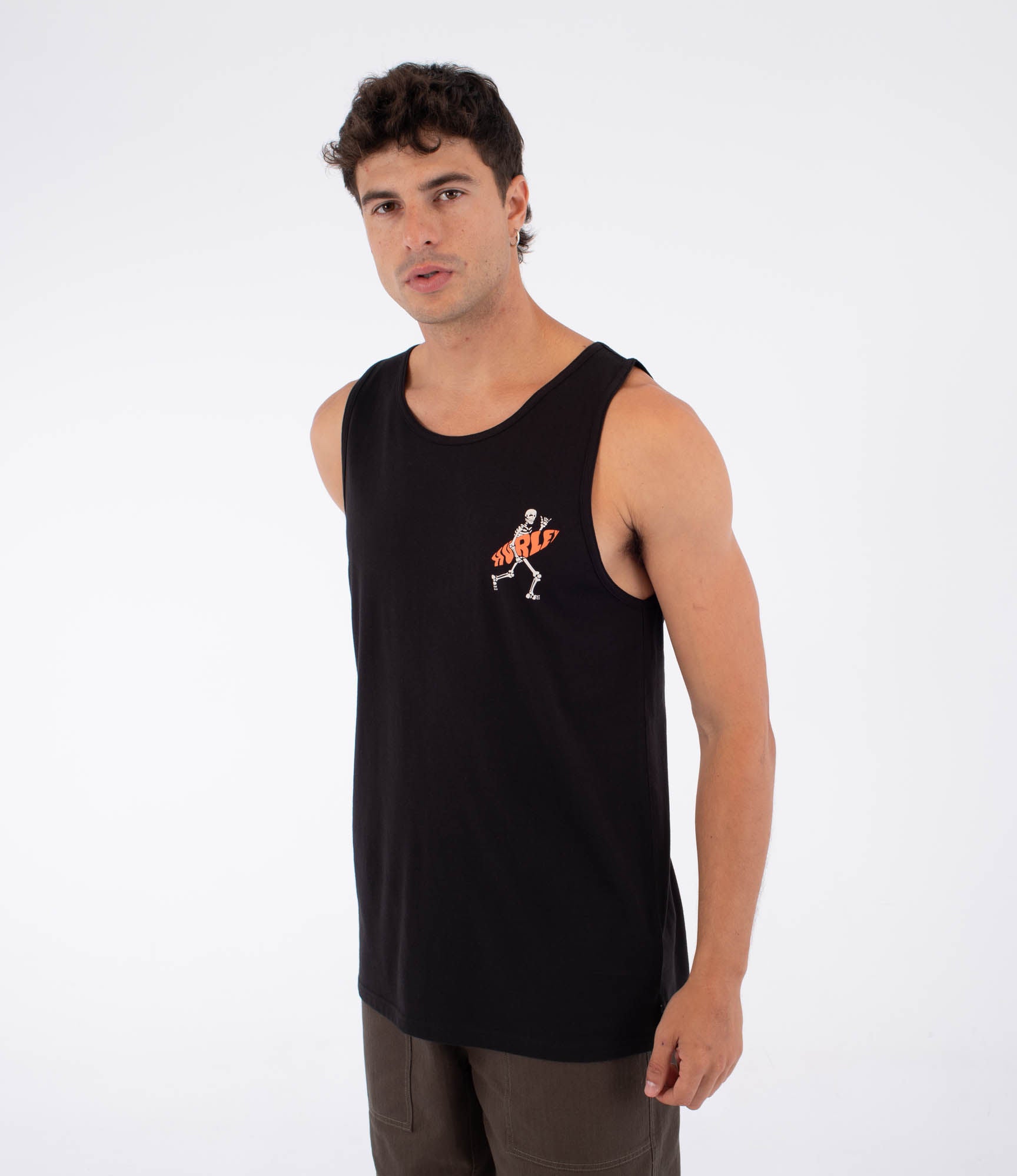 Camiseta de tirantes hombre - Printing press flamingue
