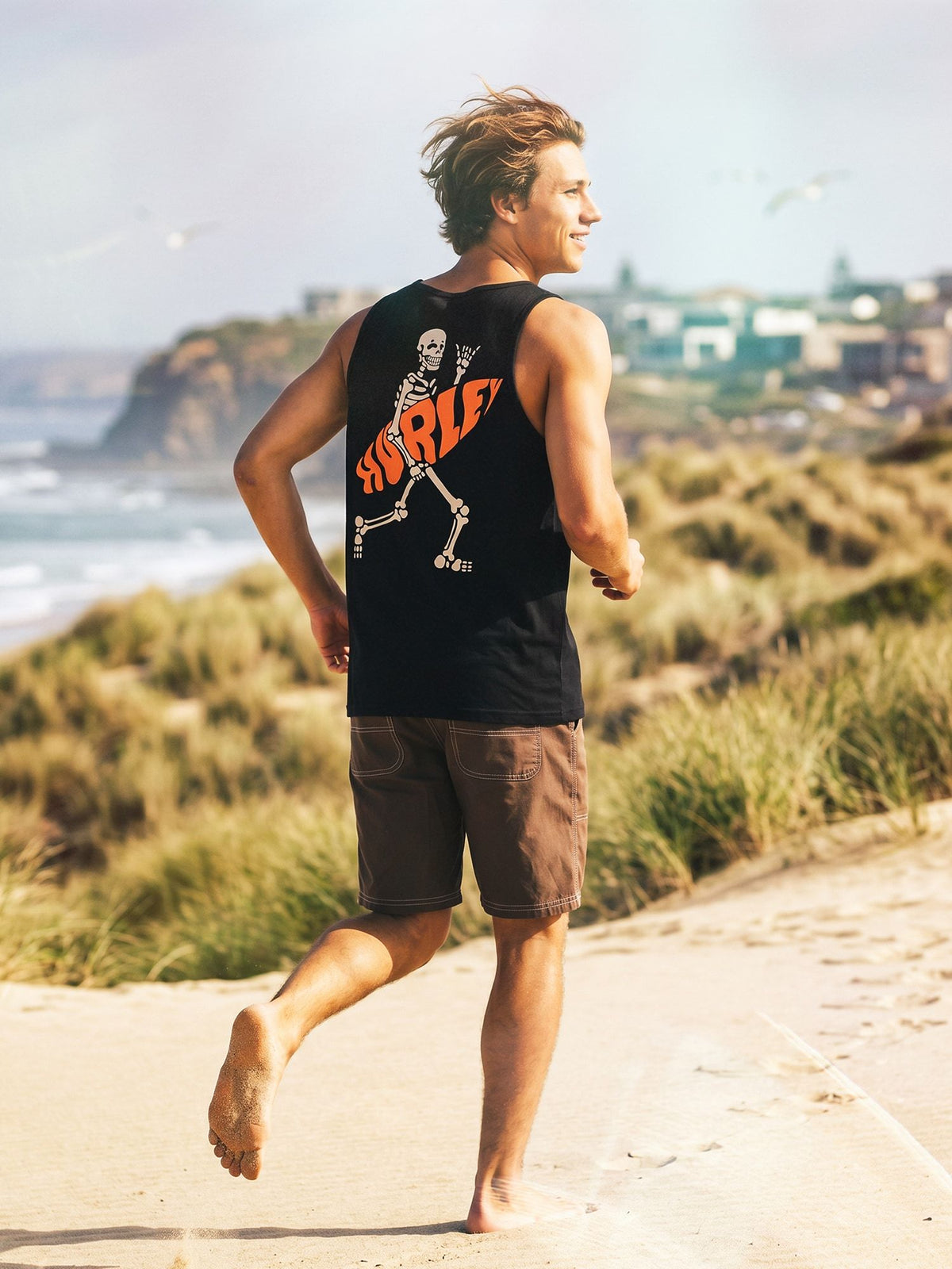 Tank top men - Printing press flamingue