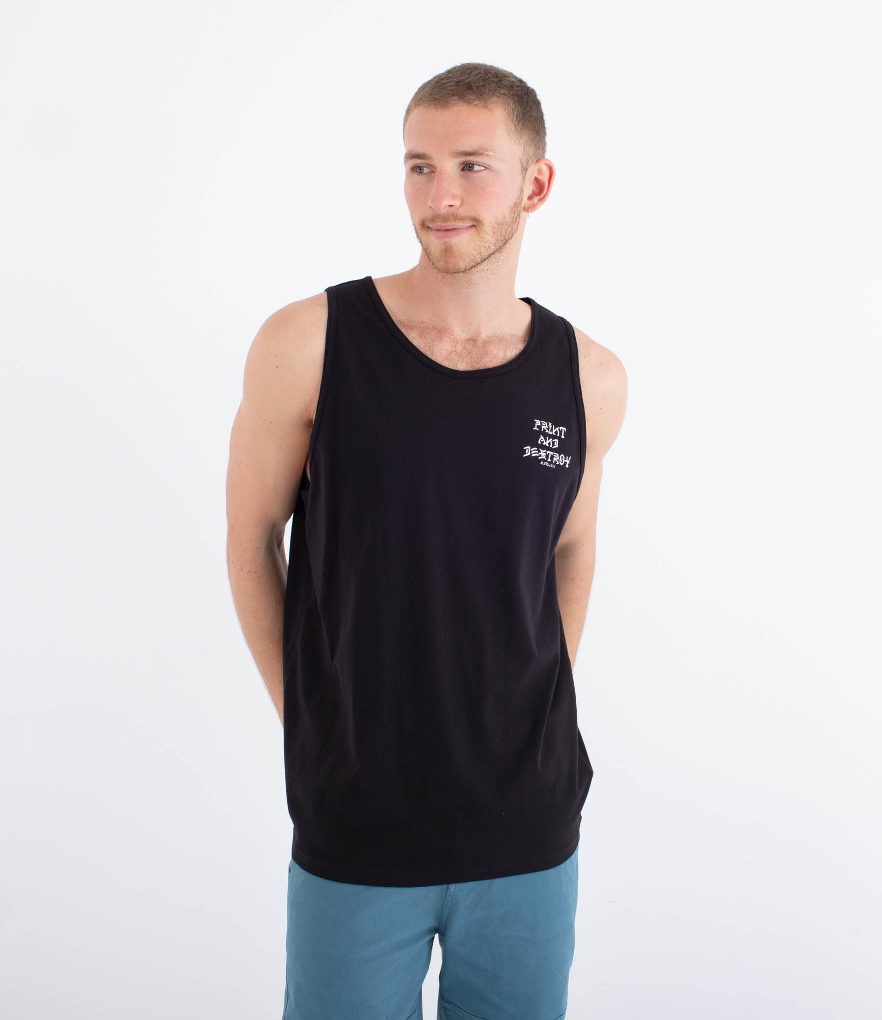 Printing press print & destroy - Men's tank top