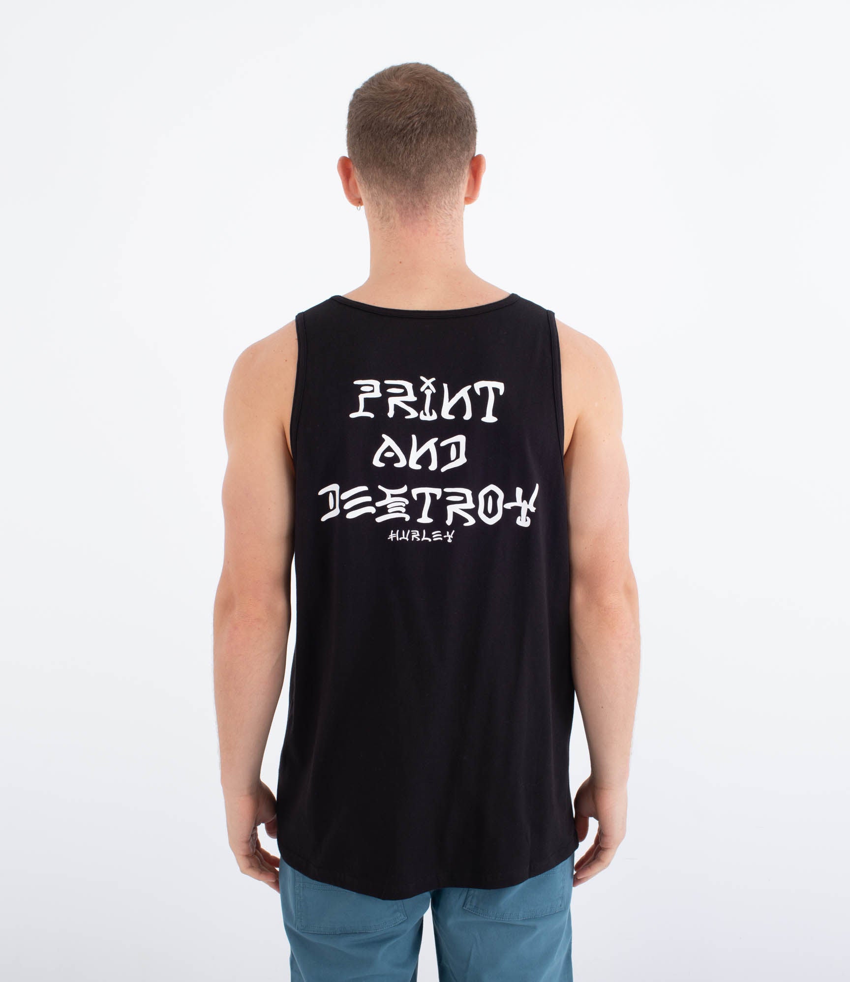 Printing press print & destroy - Men's tank top