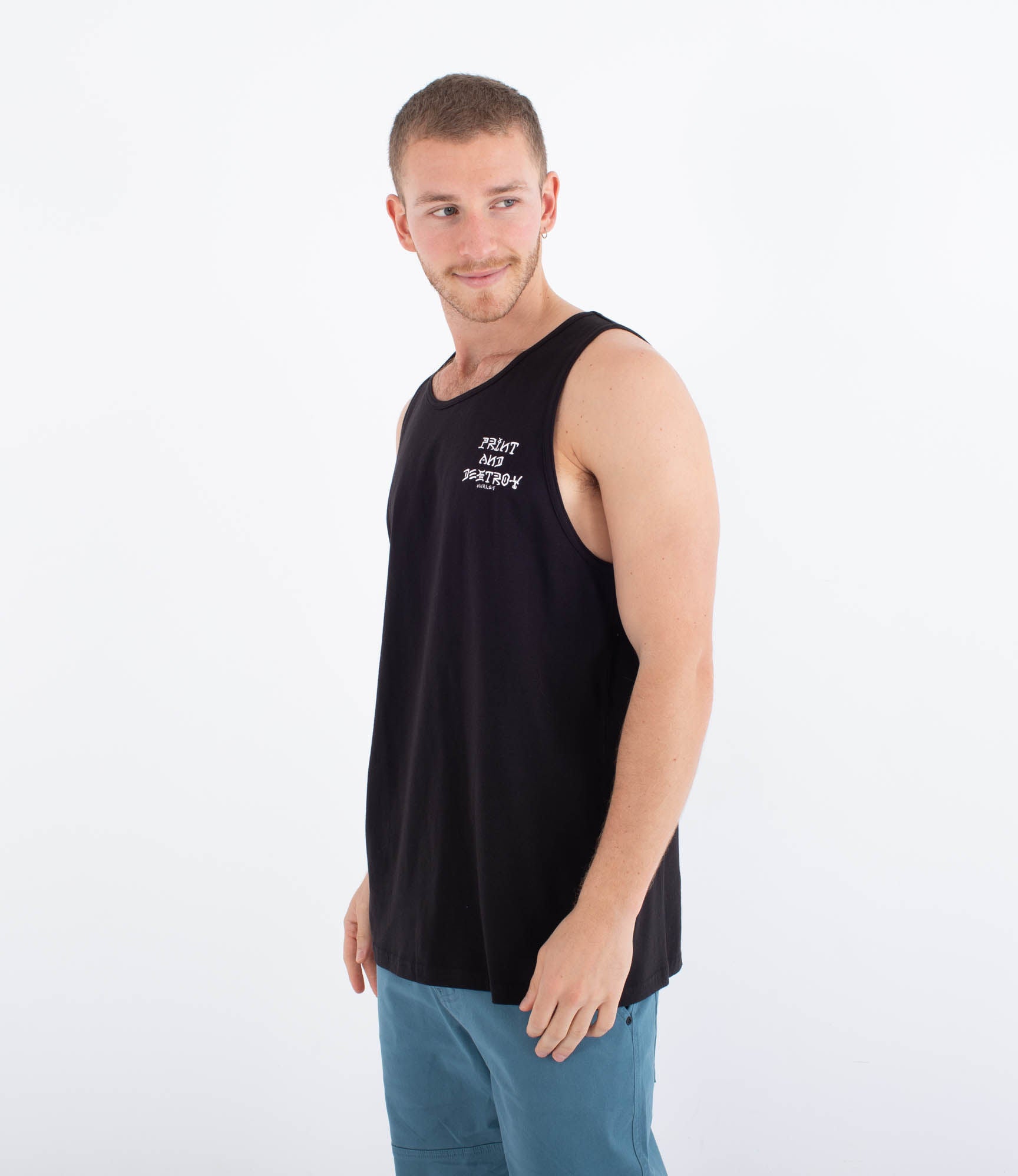 Printing press print & destroy - Men's tank top