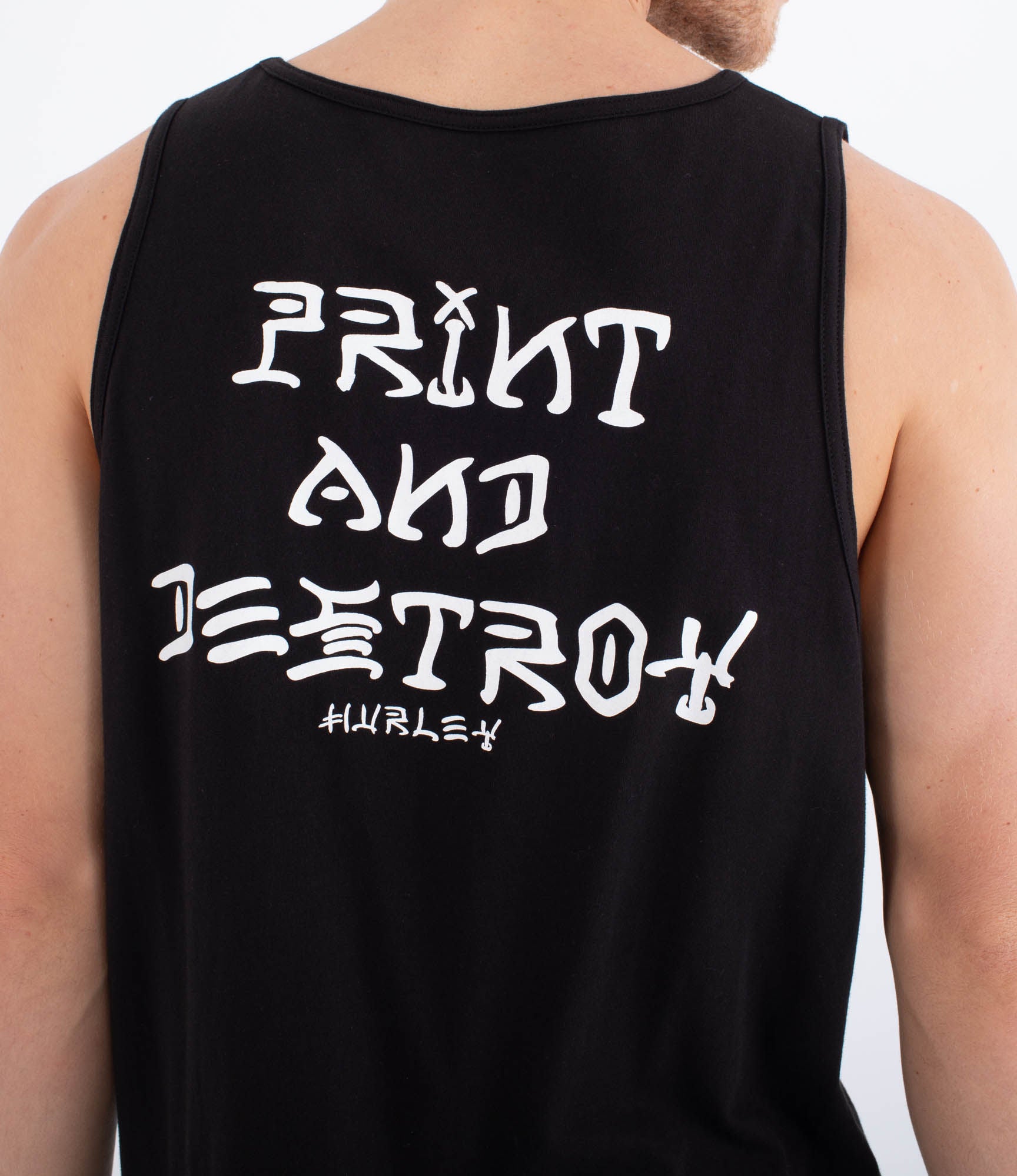 Printing press print & destroy - Men's tank top