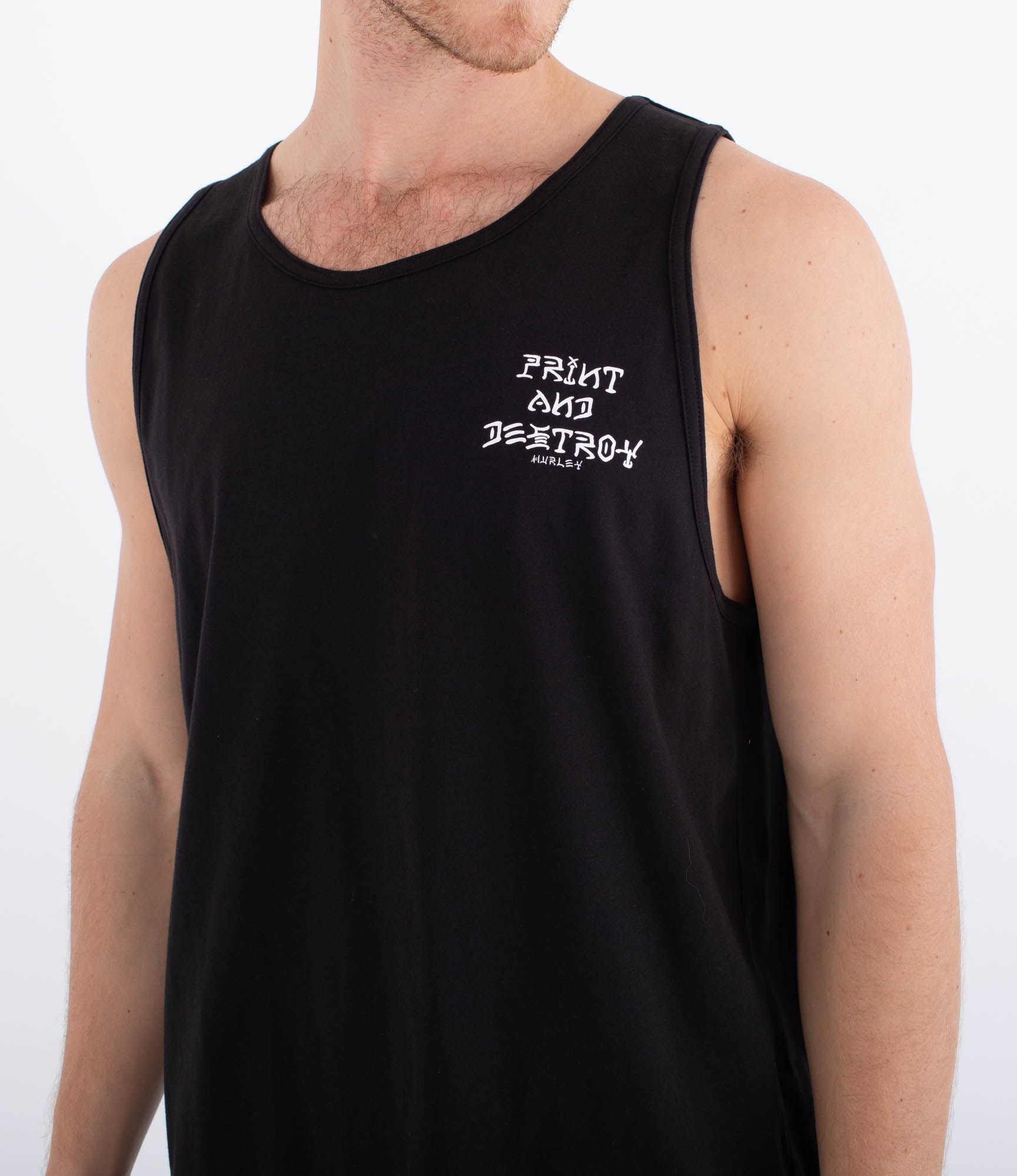 Printing press print & destroy - Men's tank top