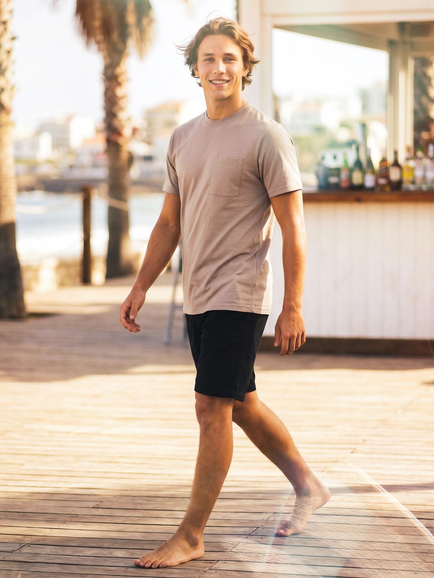 Camiseta manga corta hombre - Low tide pocket