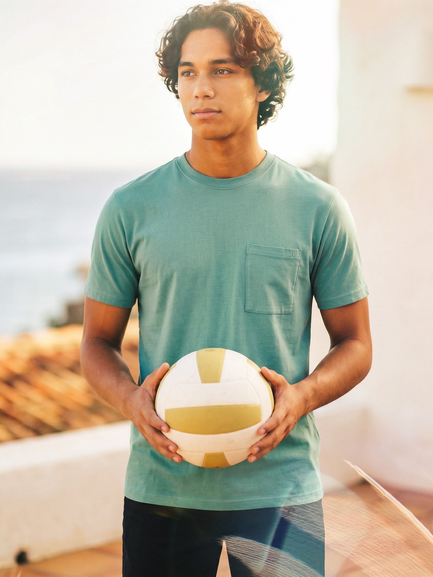T-Shirt short sleeve men - Low tide pocket