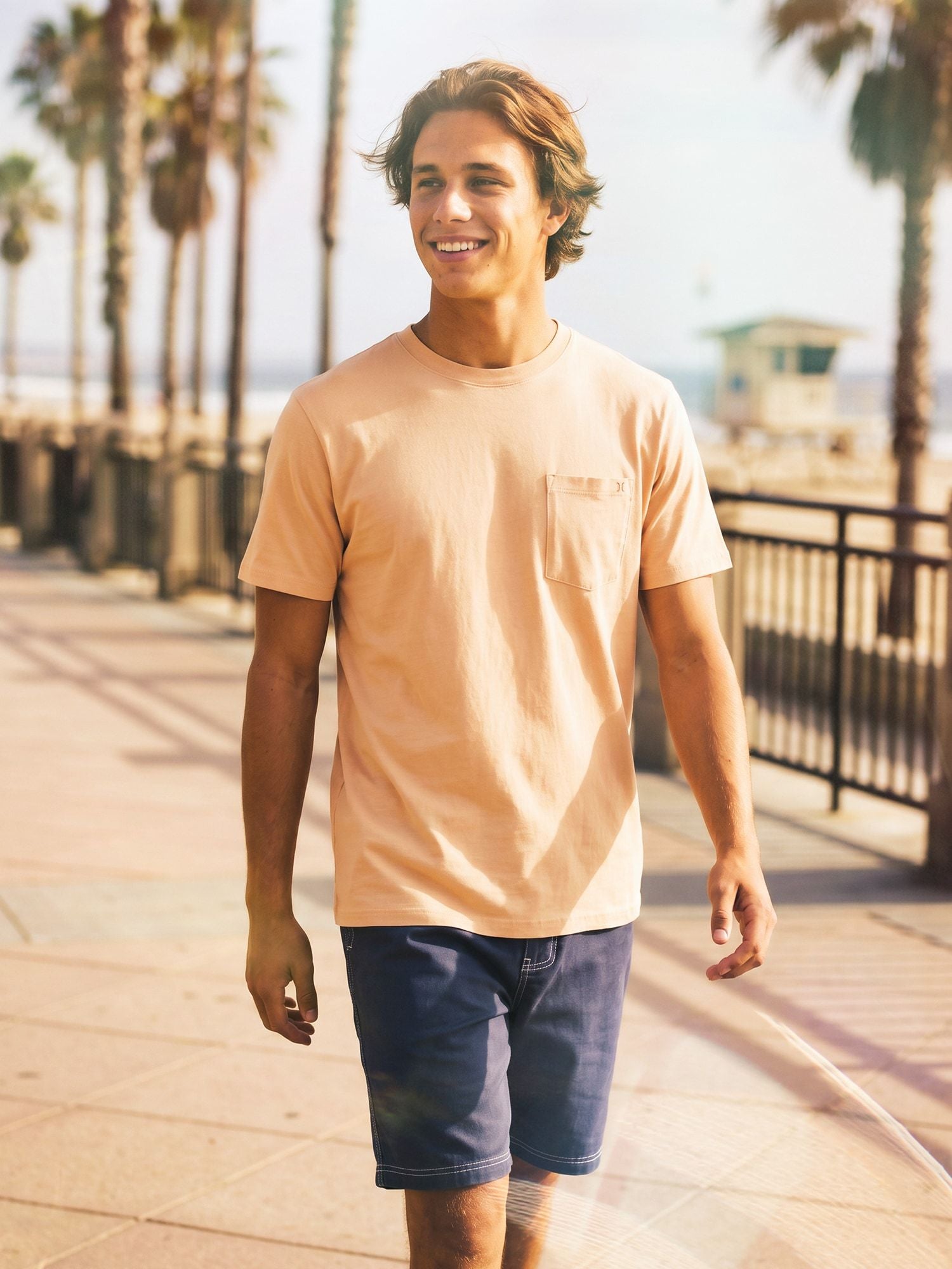 T-shirt manche courte hommes  - Low tide pocket