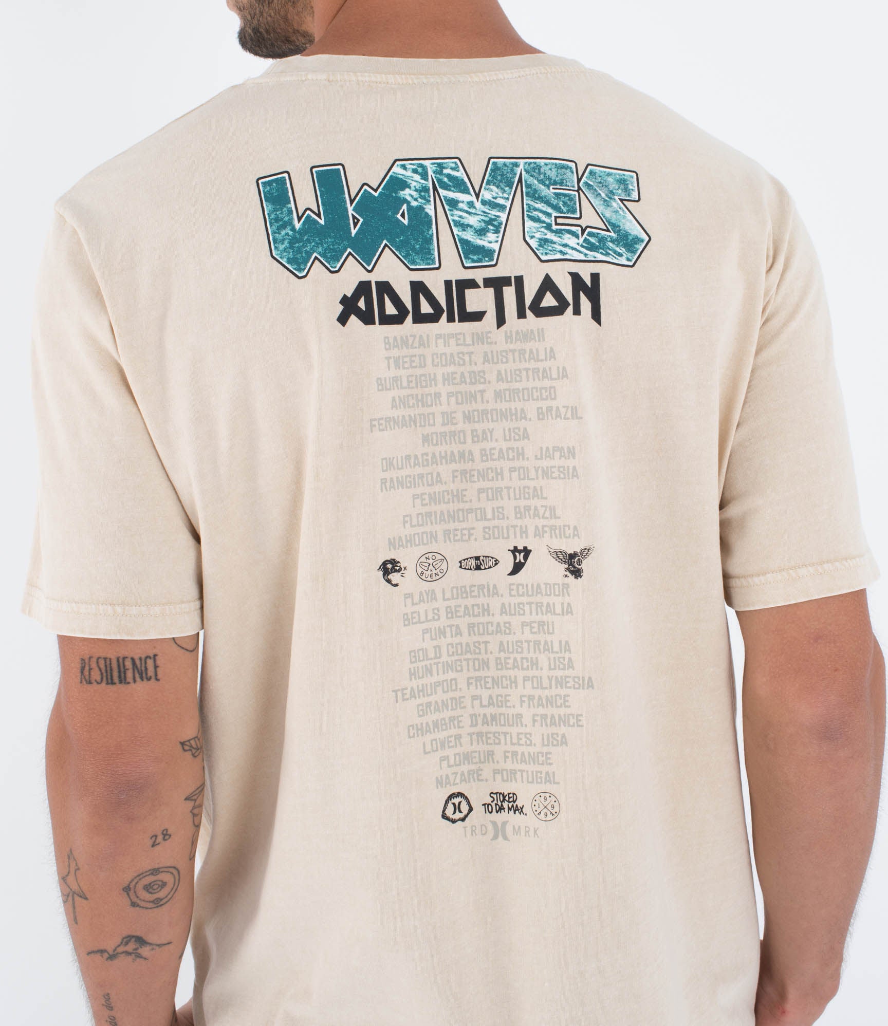 T-shirt Kurzarm männer - Wave addiction