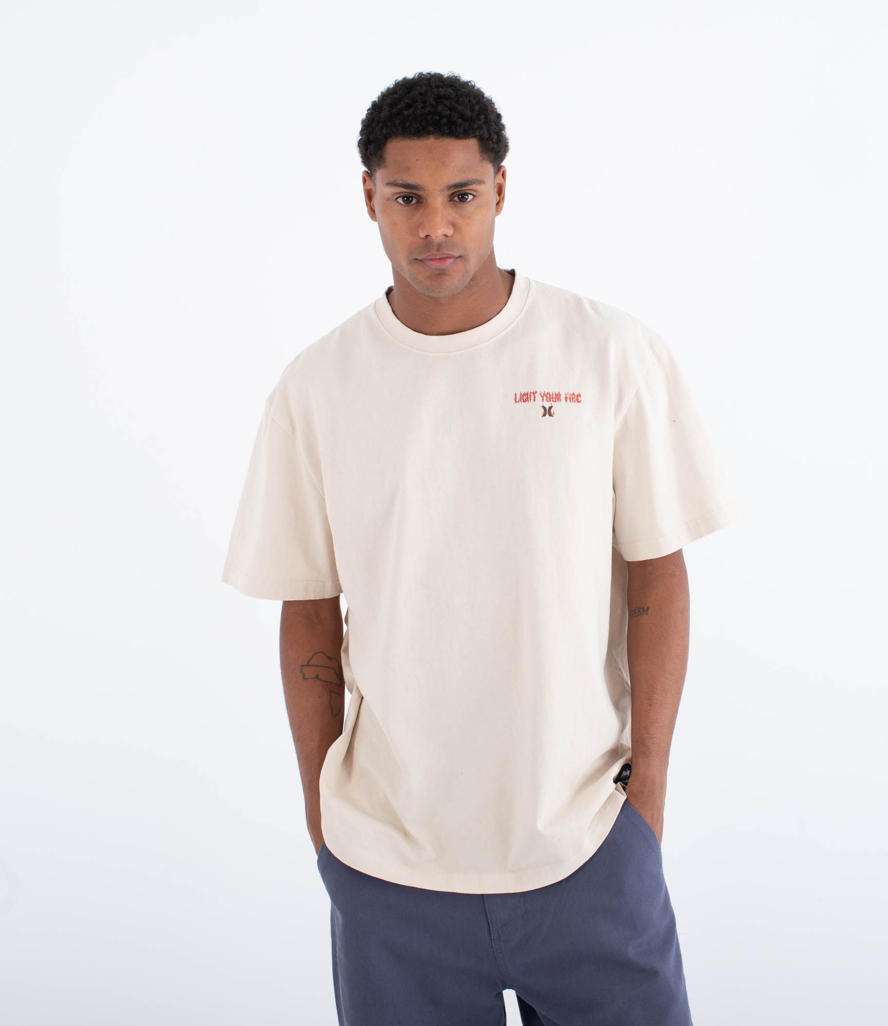 Built fire peace - Men's short sleeve t-shirt