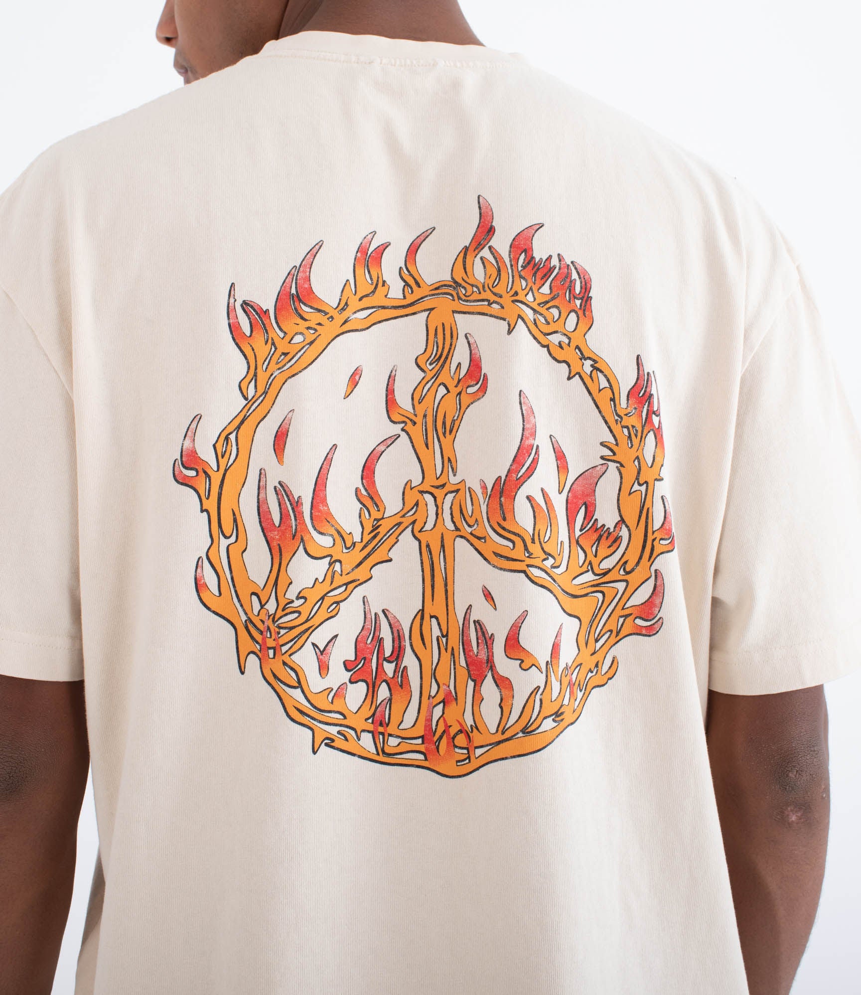 Built fire peace - Men's short sleeve t-shirt