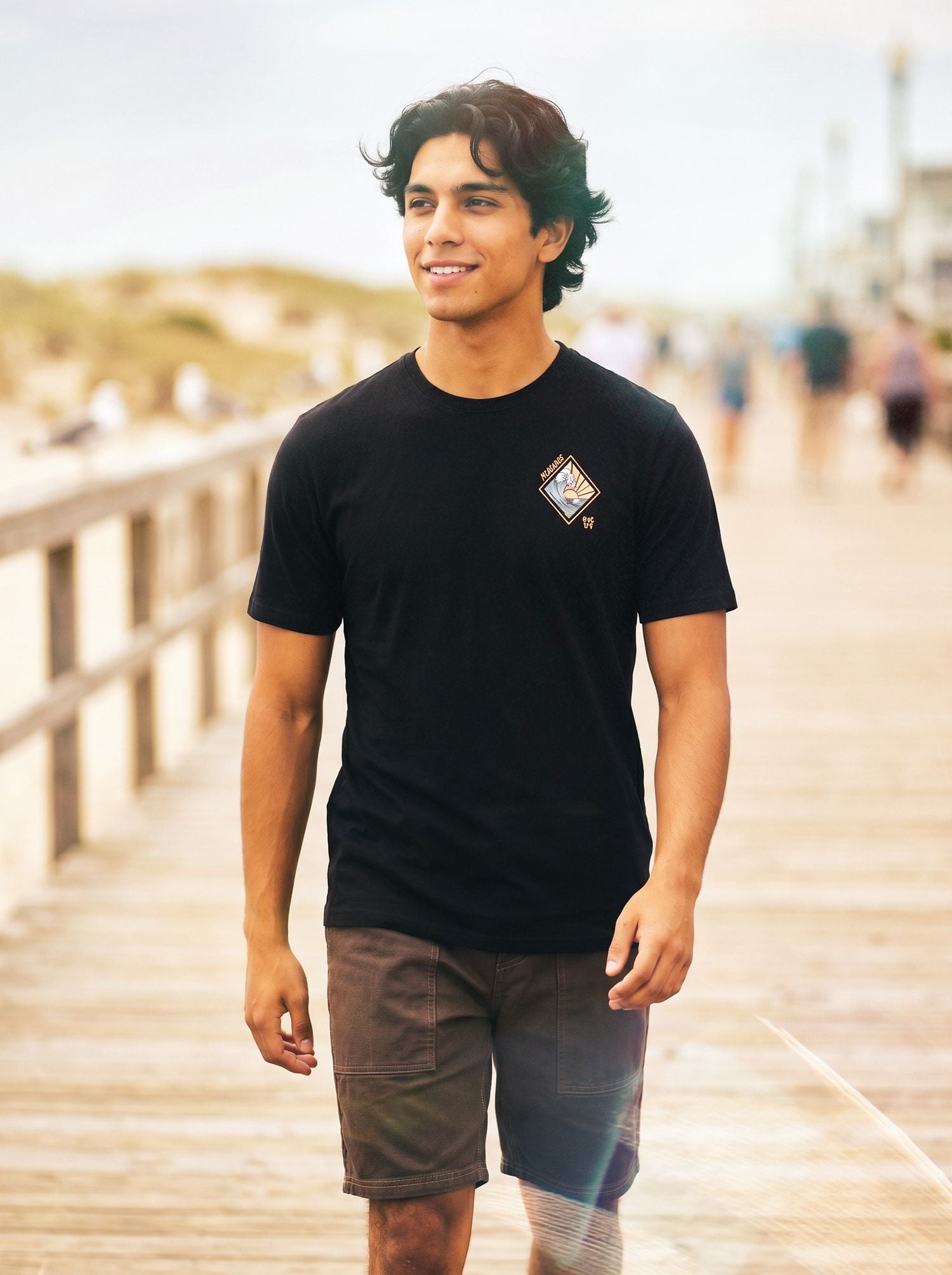 T-Shirt short sleeve men - Printing press disques