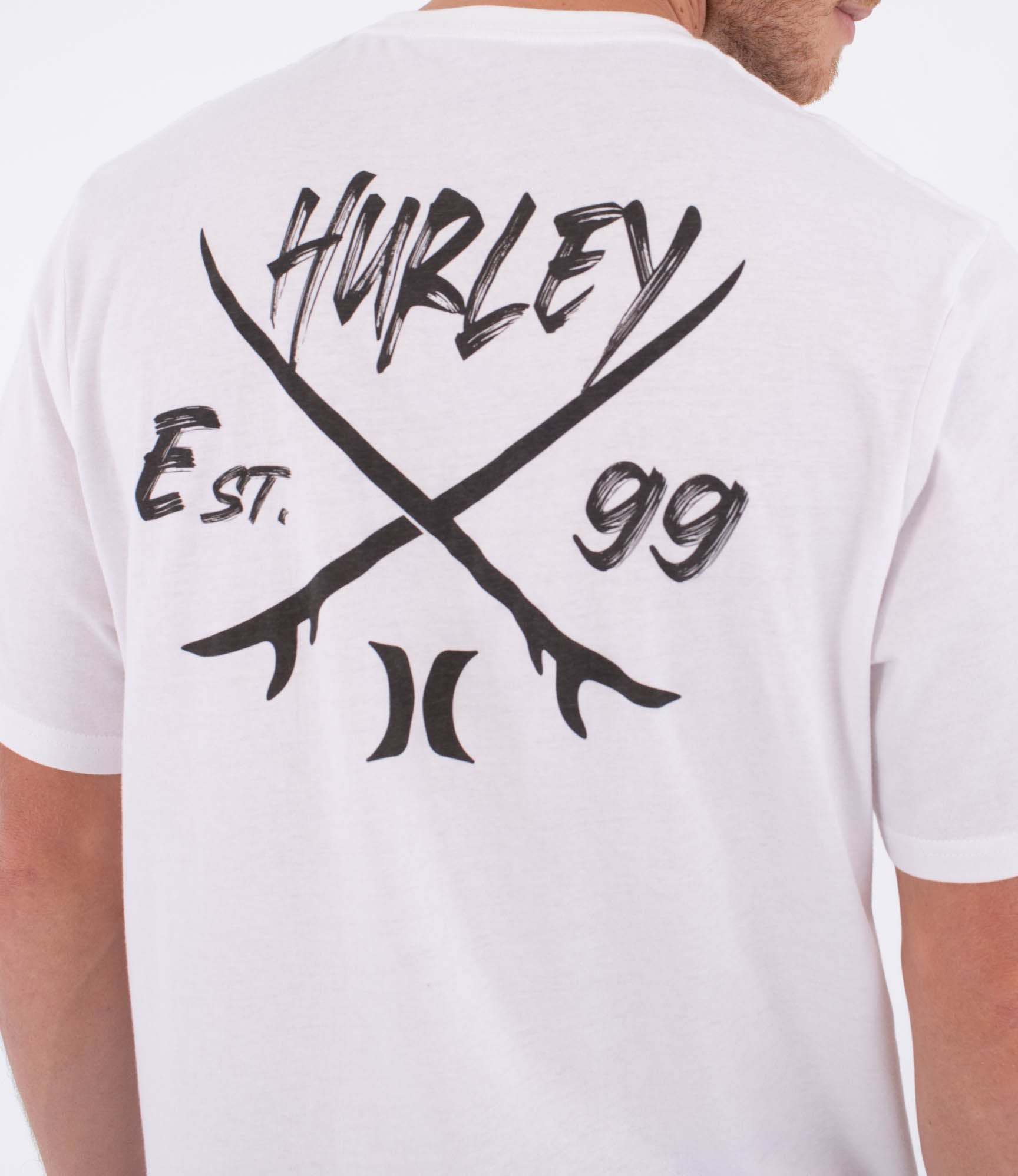 T-Shirt short sleeve men - Printing press evy – Hurley