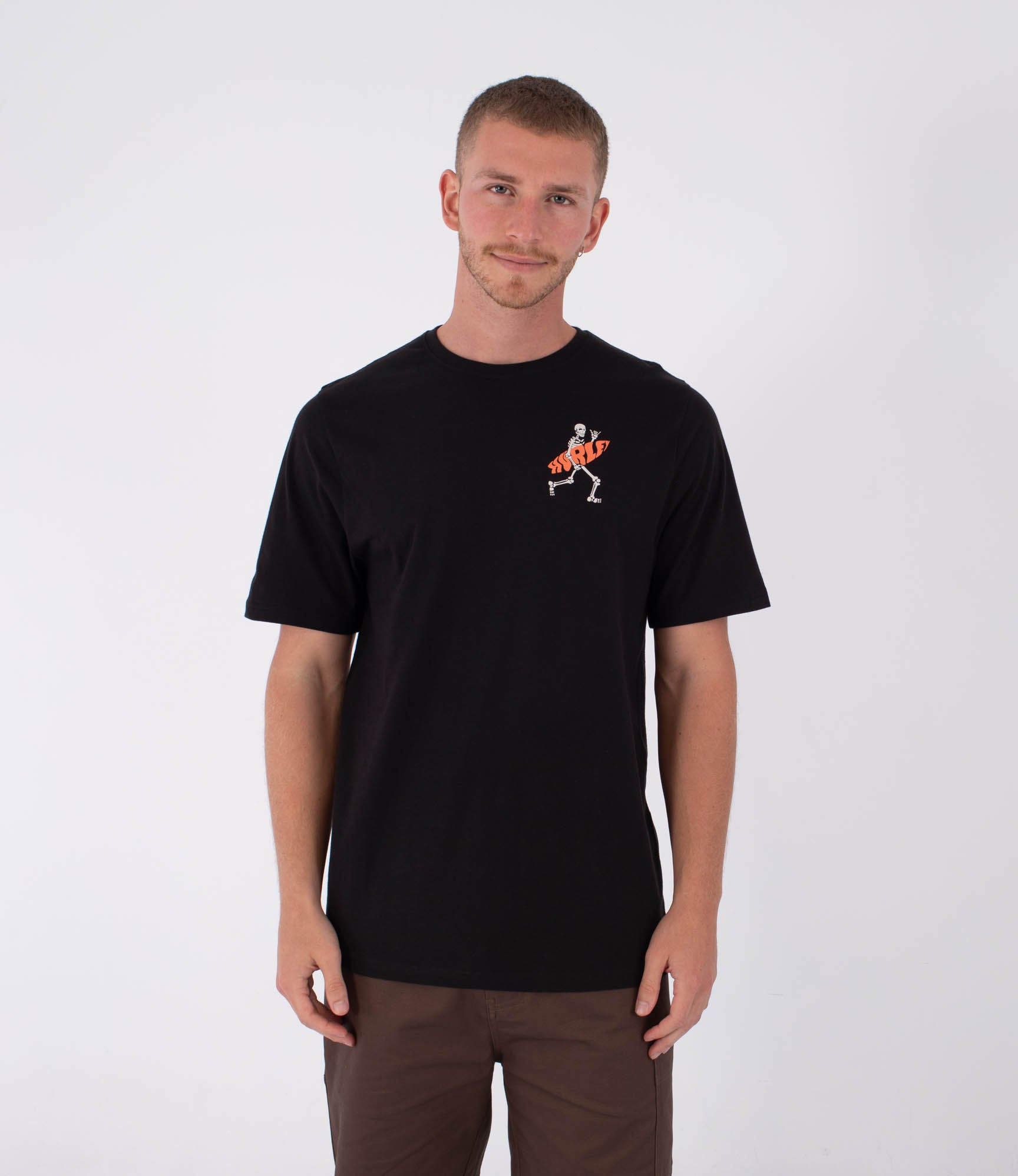 Camiseta manga corta hombre - Printing press flamingue