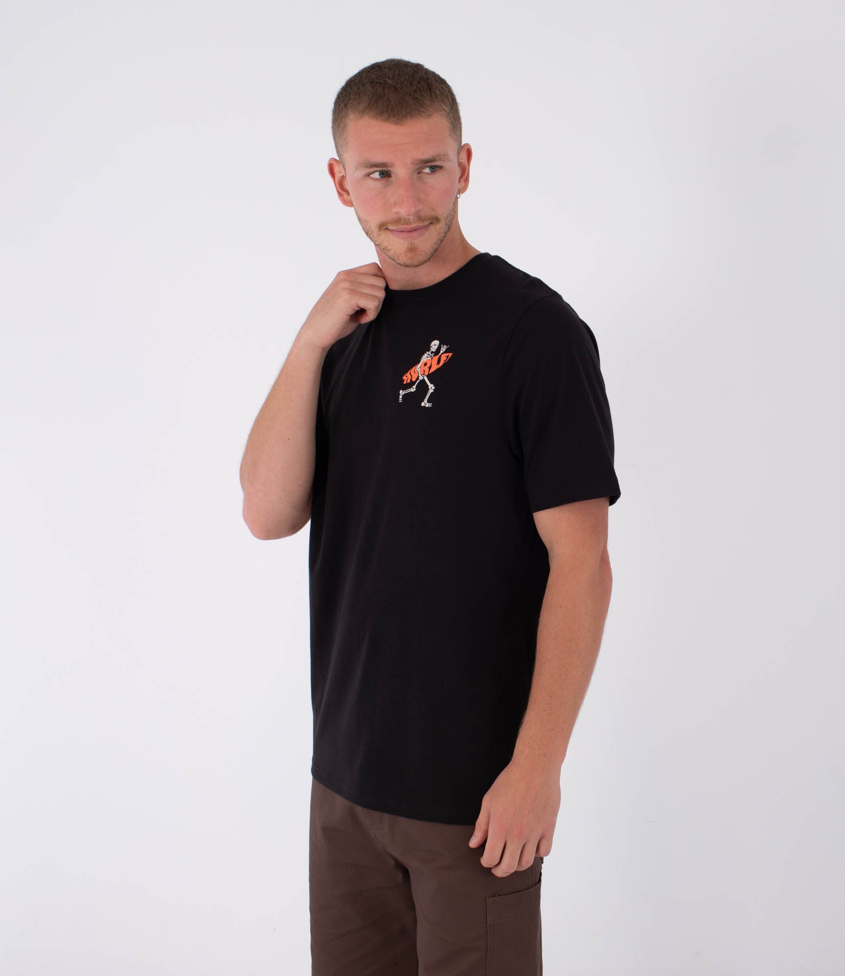 Camiseta manga corta hombre - Printing press flamingue