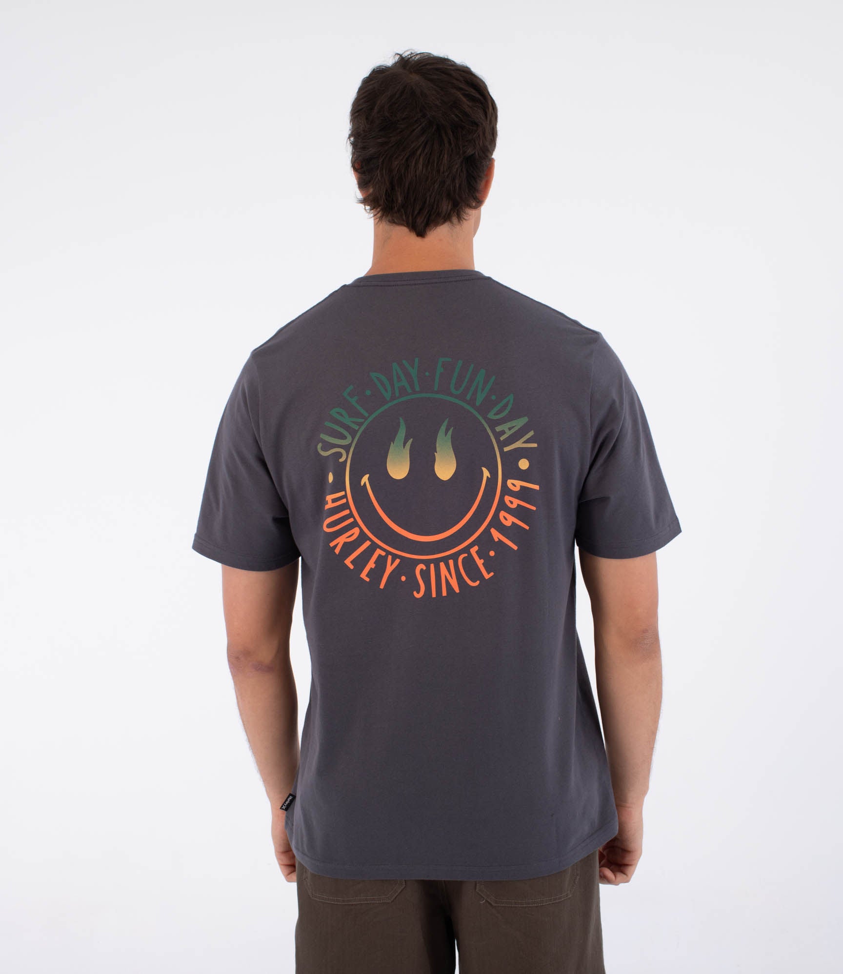 T-Shirt short sleeve men - Printing press rubel – Hurley