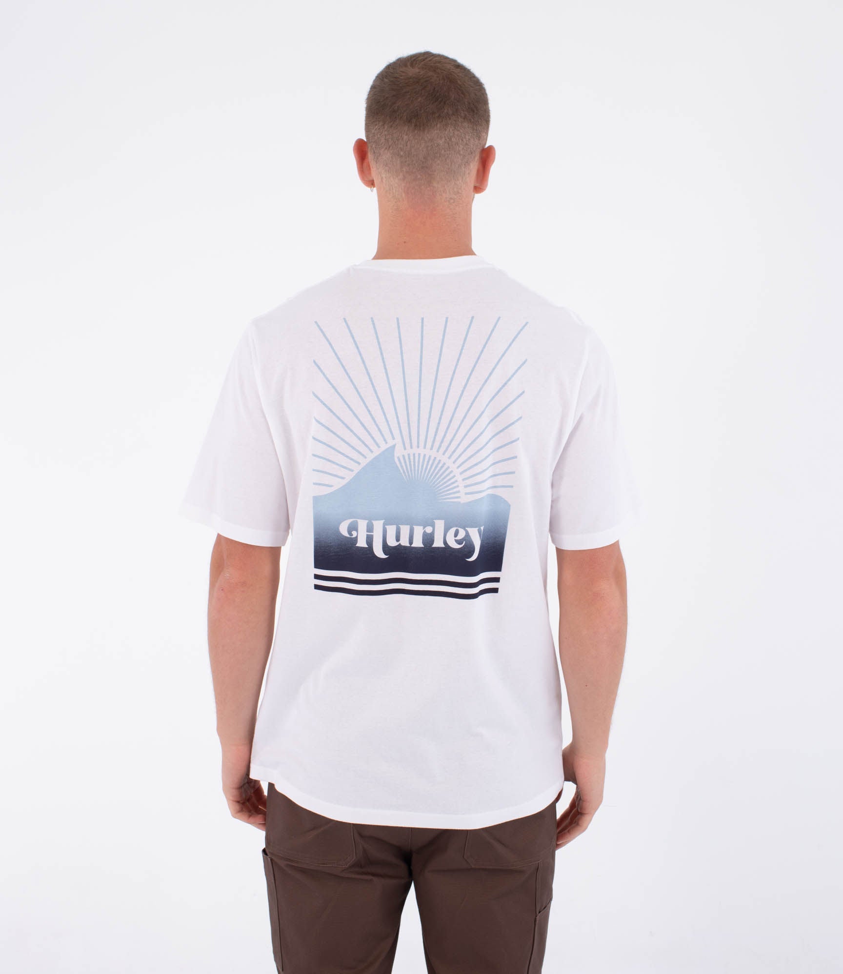 T-Shirt short sleeve men - Printing press surfwar – Hurley