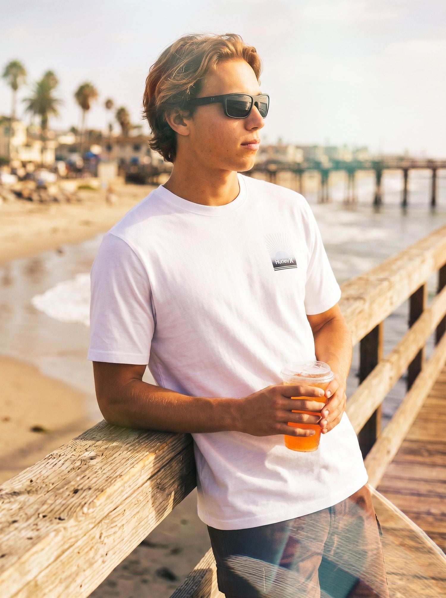 T-Shirt short sleeve men - Printing press surfwar