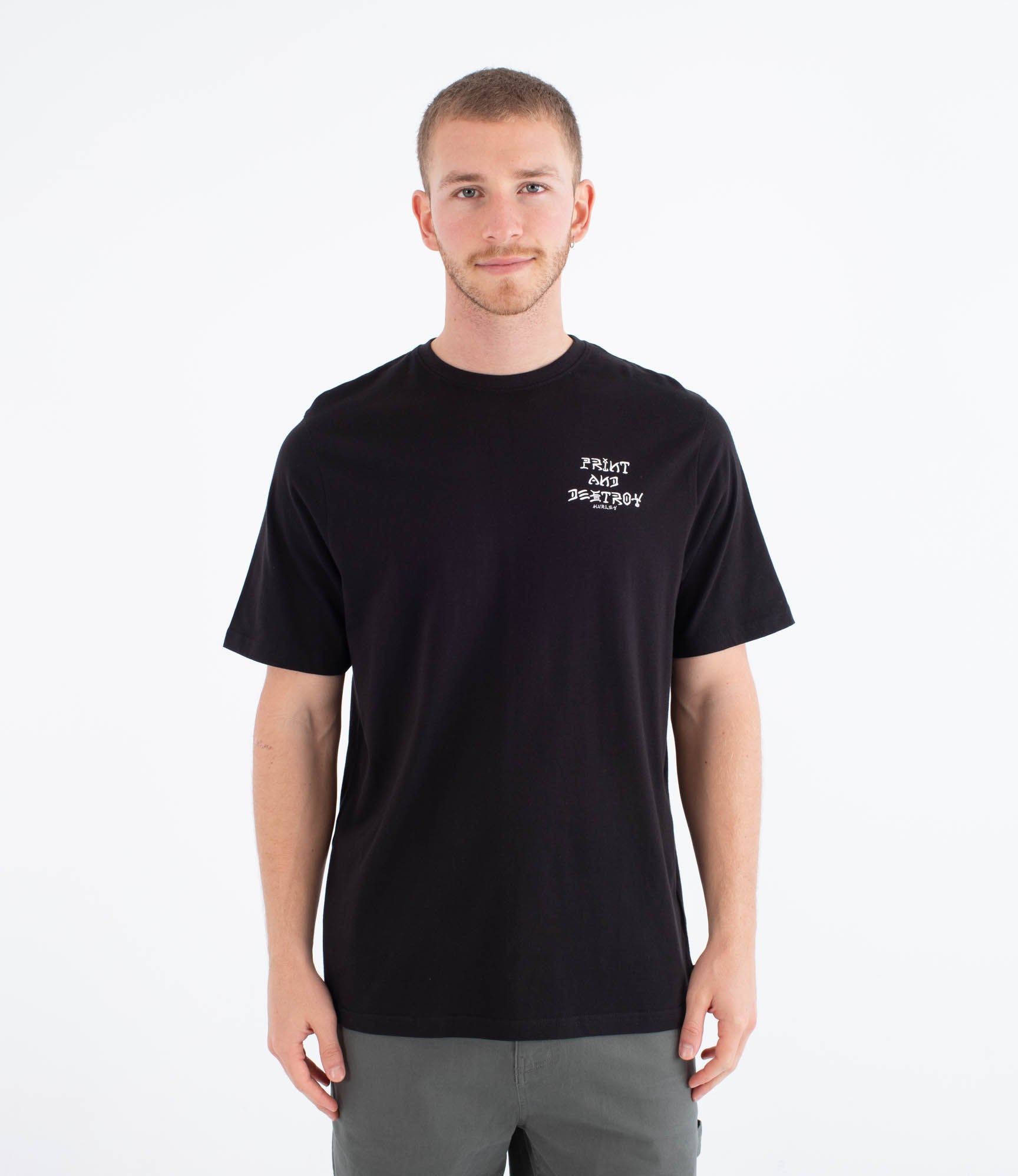 Imprimerie print & destroy - T-shirt à manches courtes pour hommes
