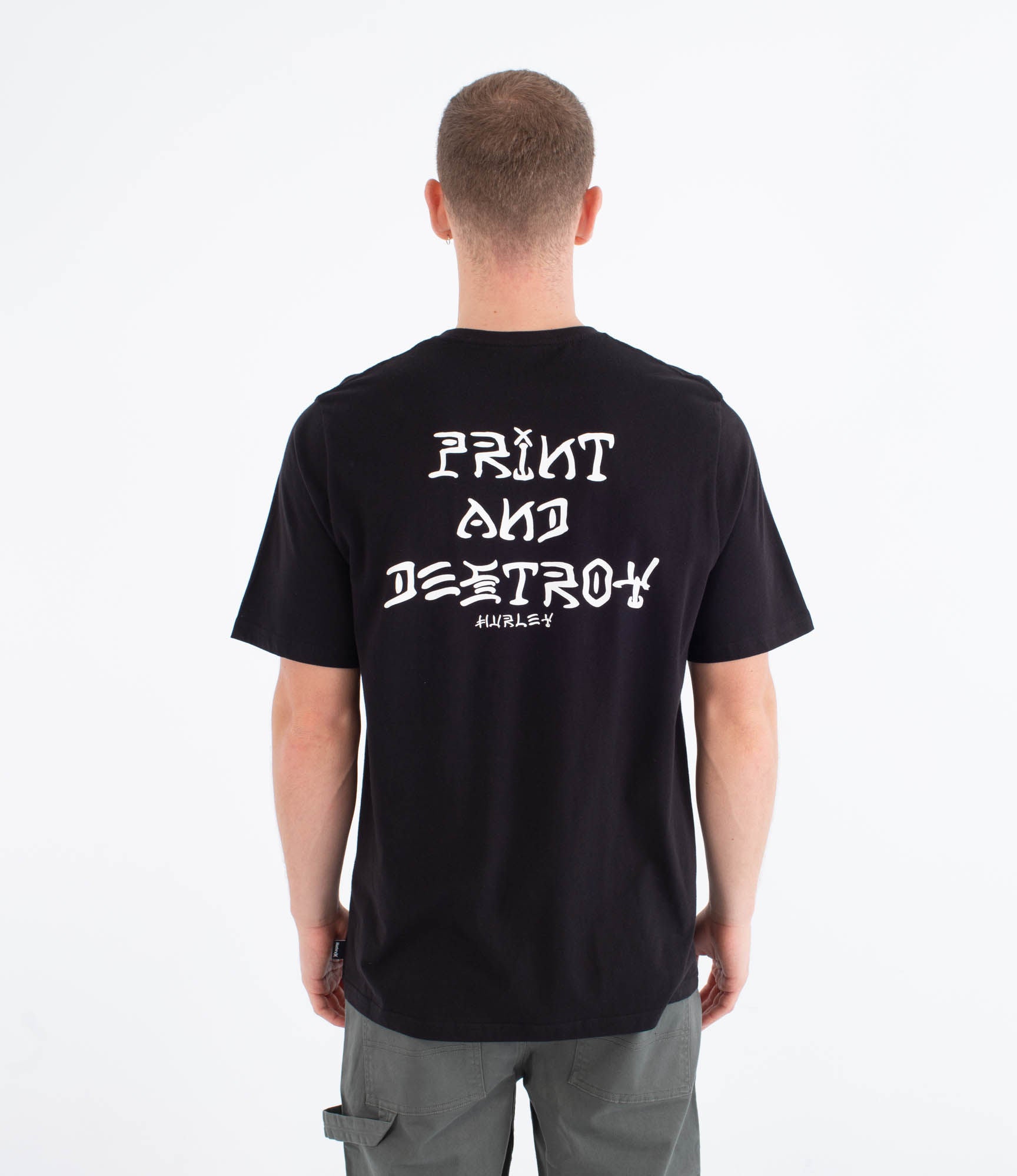 Imprimerie print & destroy - T-shirt à manches courtes pour hommes