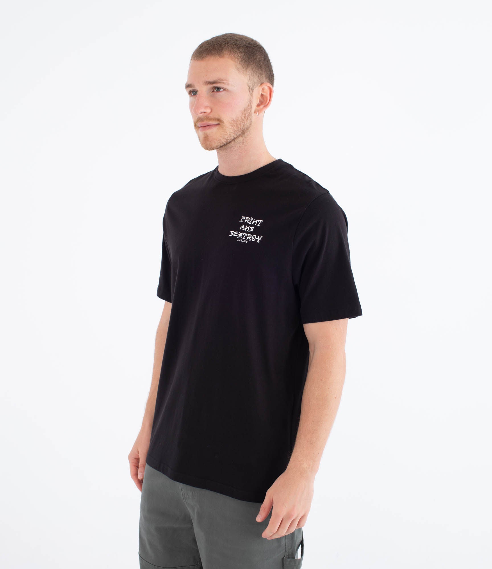 Imprimerie print & destroy - T-shirt à manches courtes pour hommes