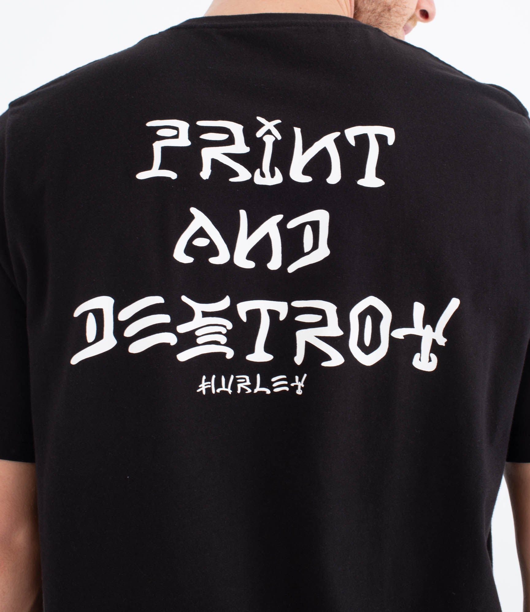 Imprimerie print & destroy - T-shirt à manches courtes pour hommes