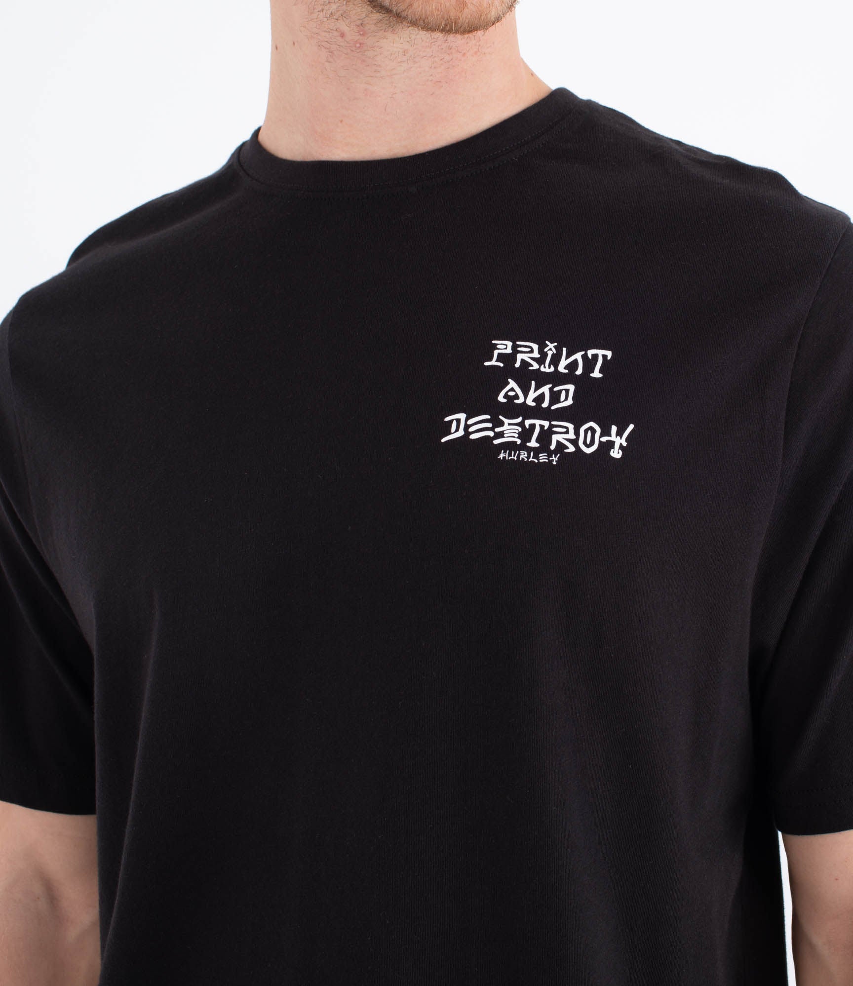 Imprimerie print & destroy - T-shirt à manches courtes pour hommes