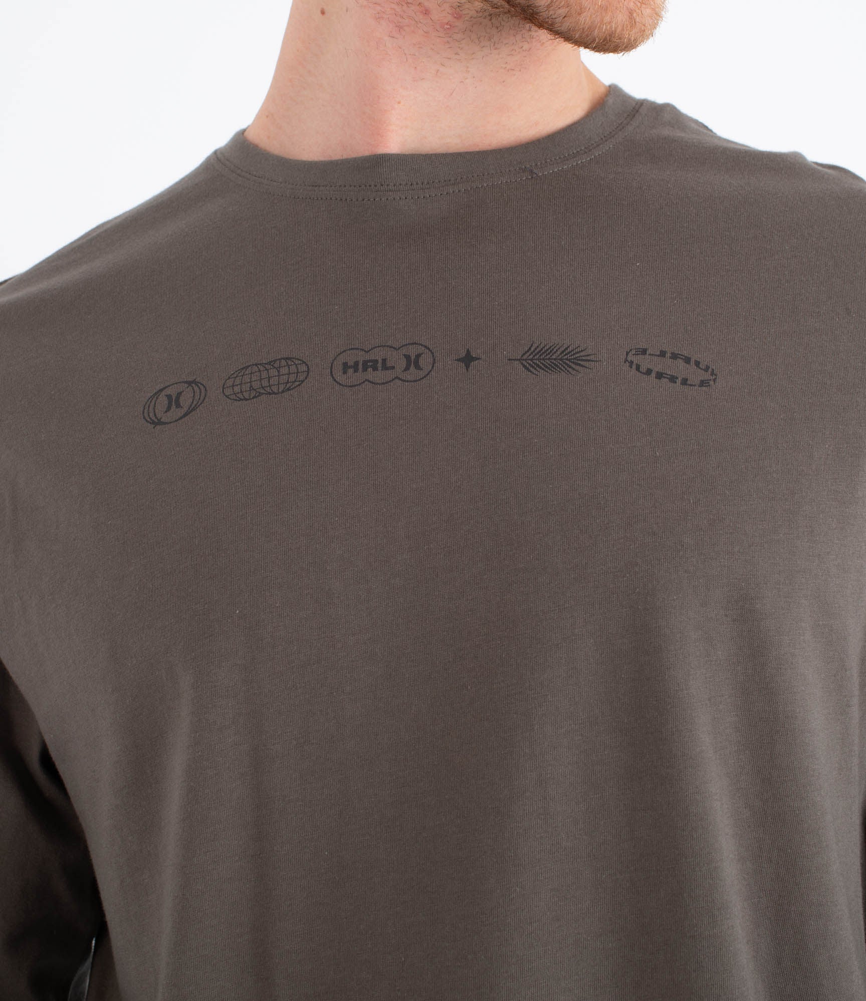 Druckerpresse Matero – Langarmiges Herren-T-Shirt