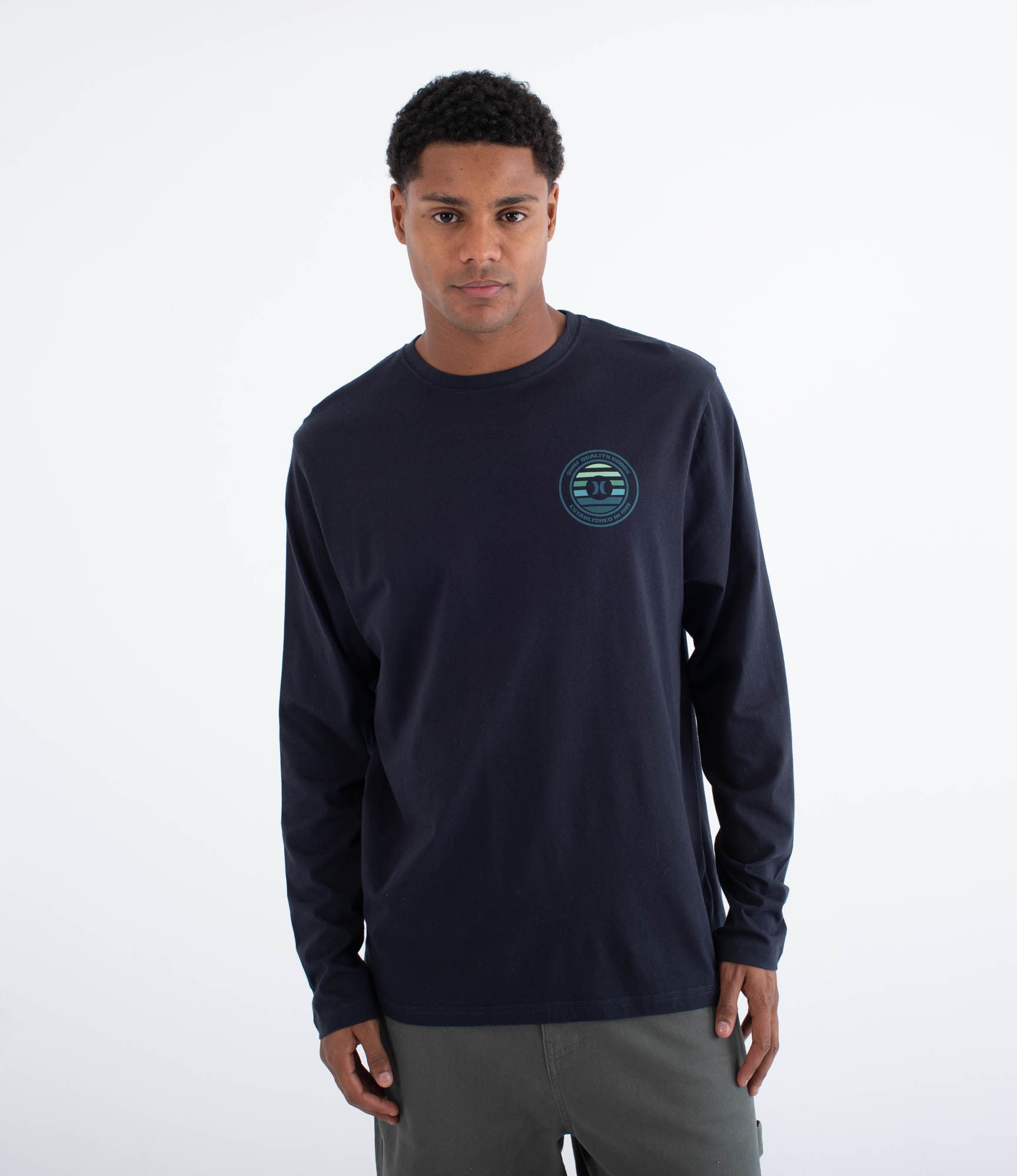 Druckerpresse louis – Langärmeliges Herren-T-Shirt