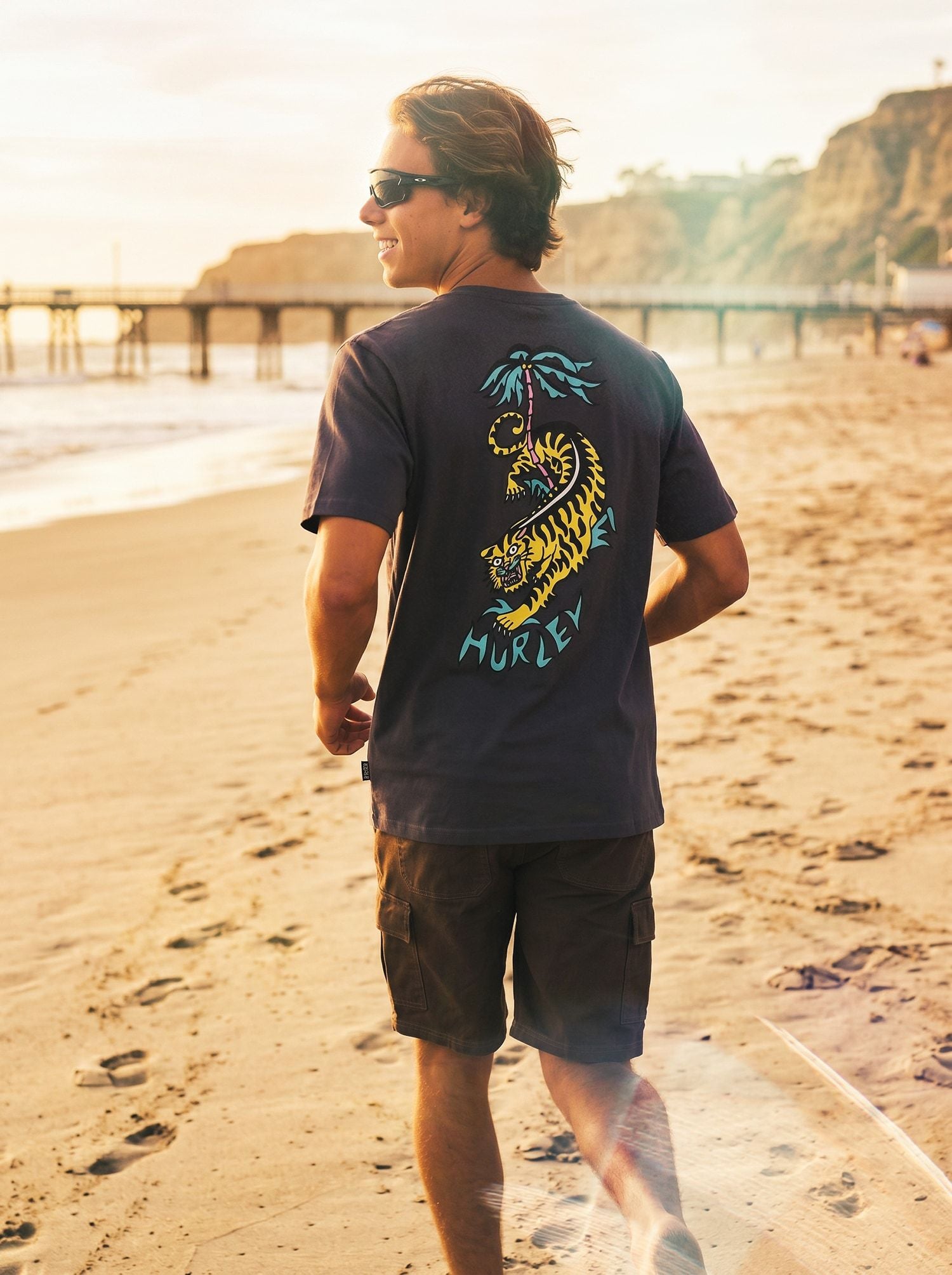 T-shirt Kurzarm Männer - Etam Tiger