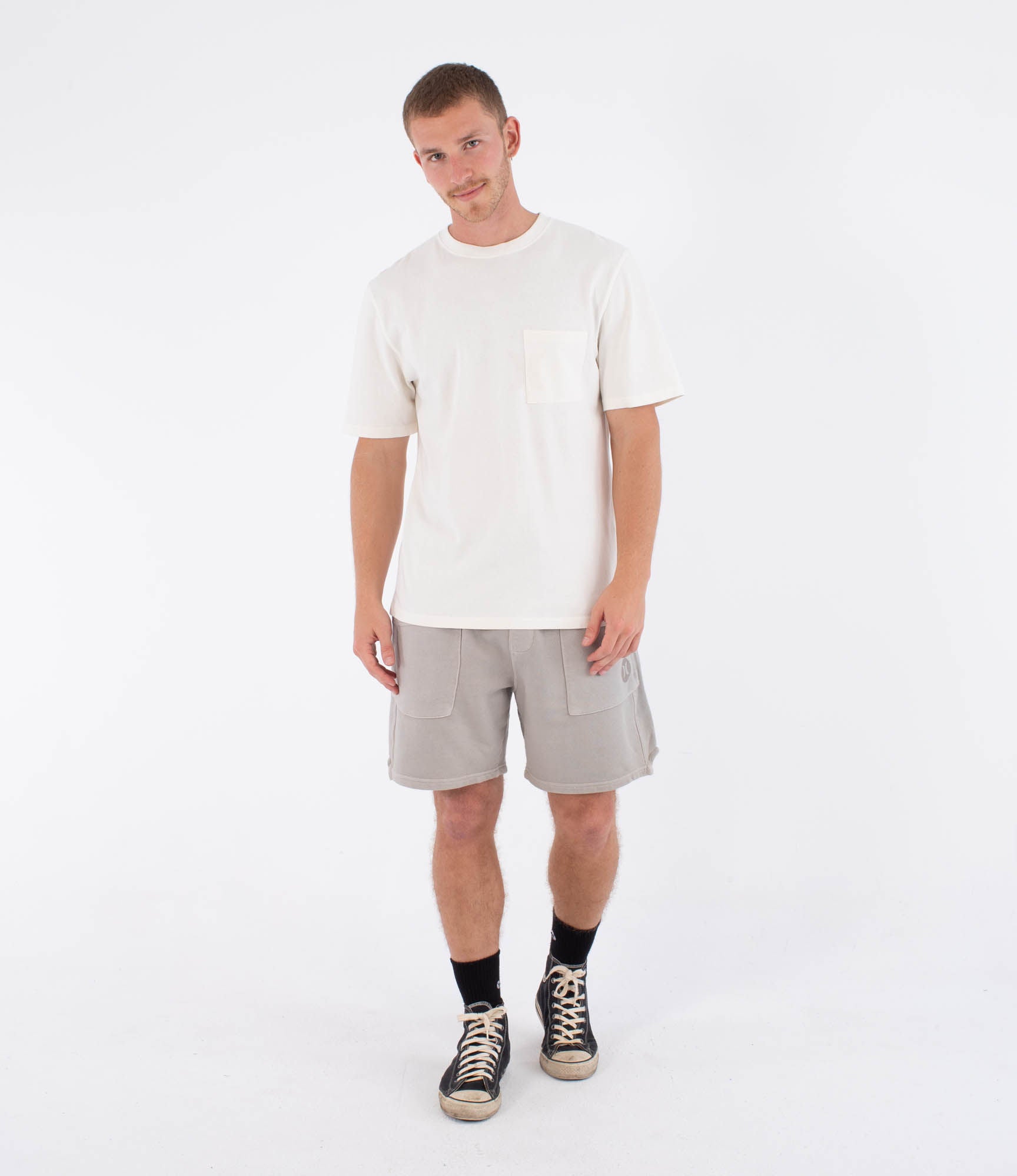 T-shirt manche courte hommes  - Kraft pocket