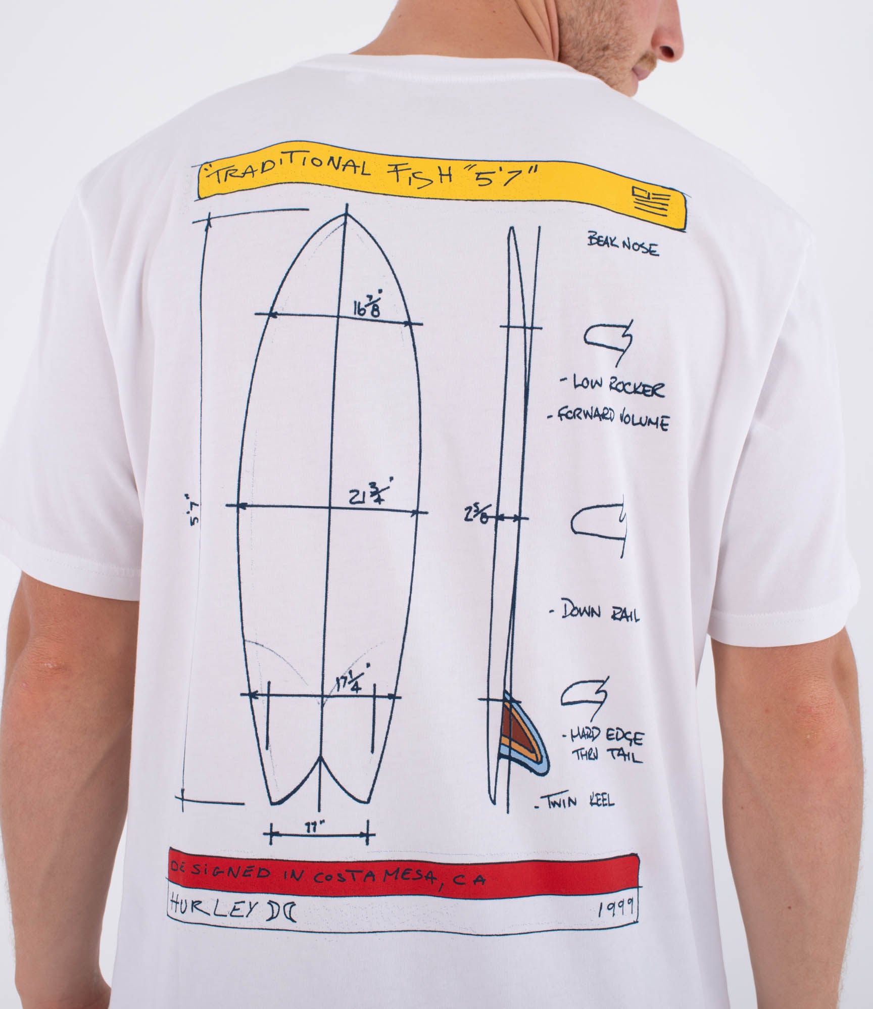 T-Shirt short sleeve men - Kraft sketch