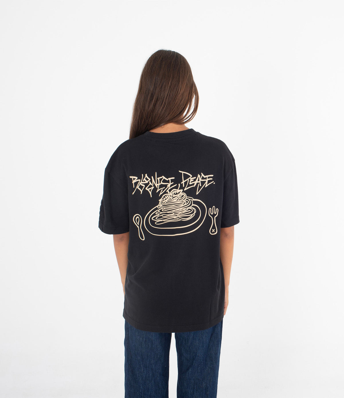 048 pasta - Camiseta manga corta unisex