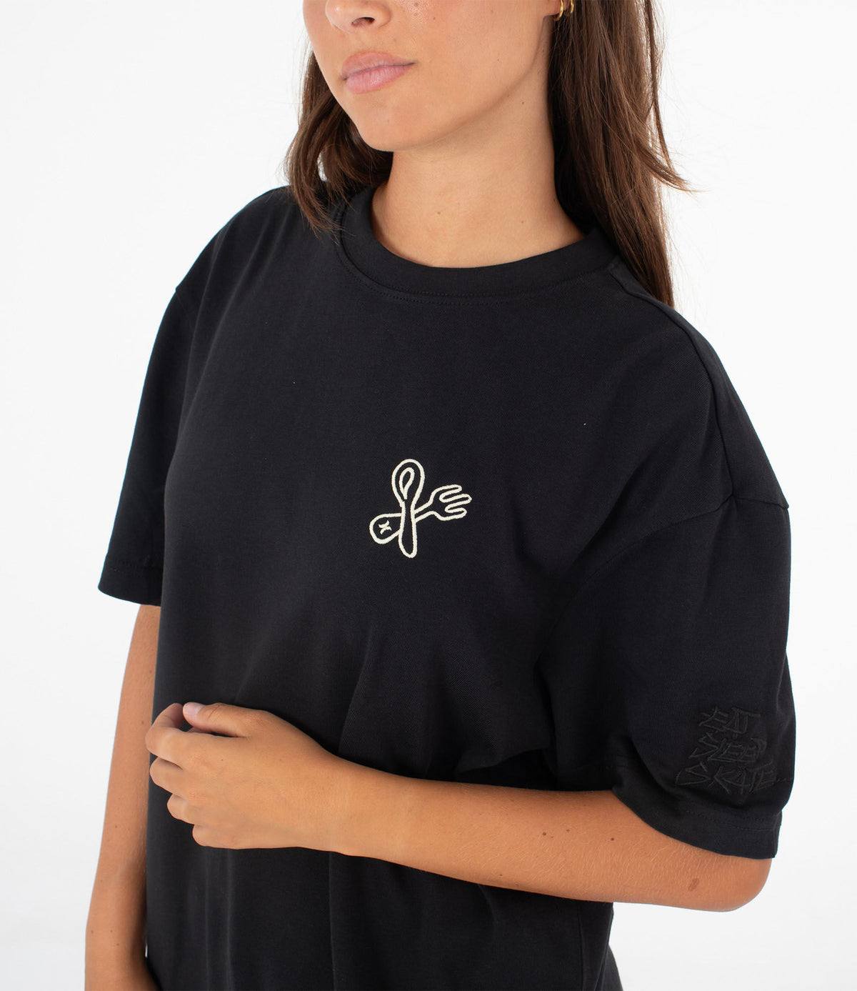 048 pasta - Camiseta manga corta unisex