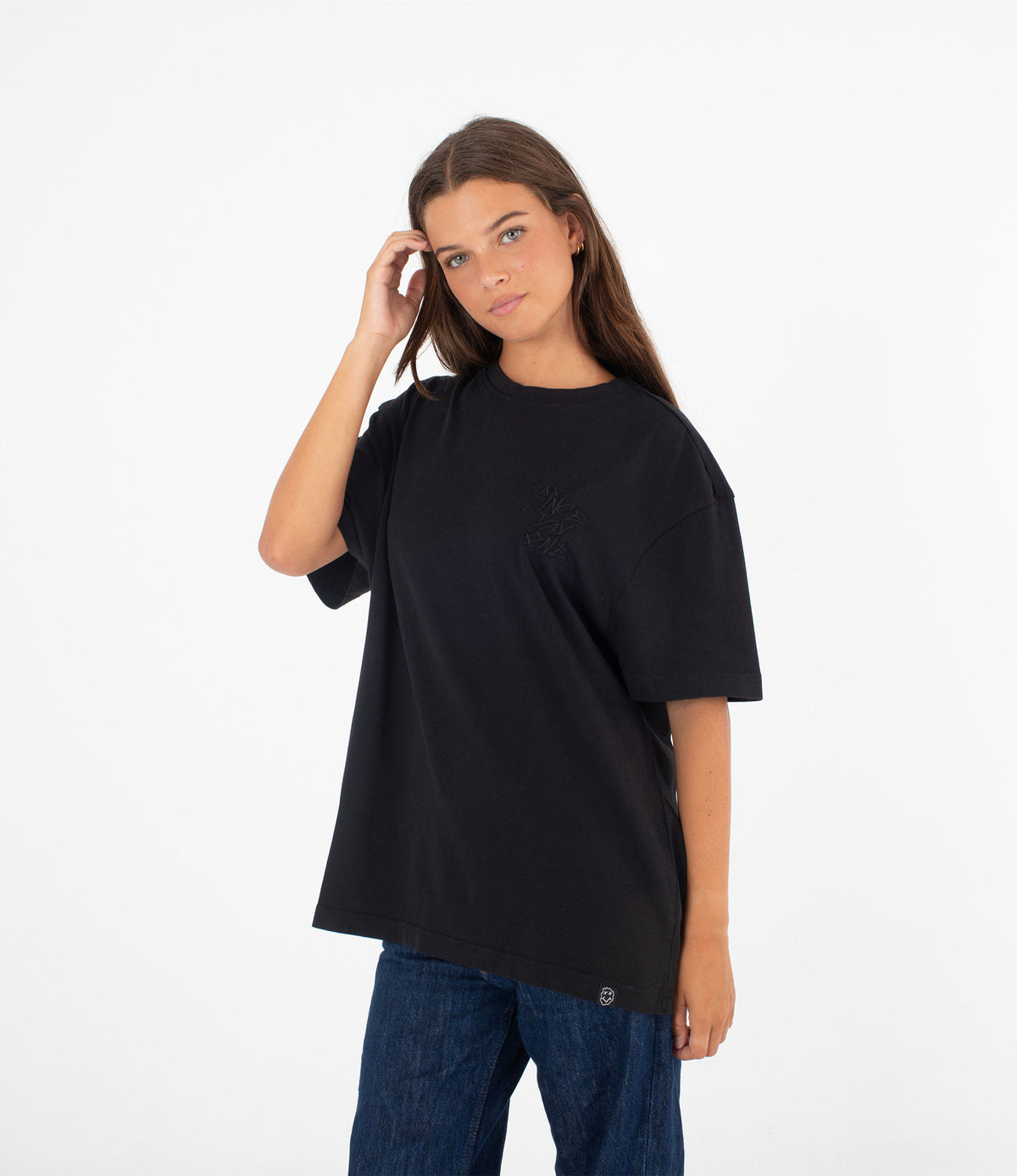 048 smile - Camiseta manga corta unisex