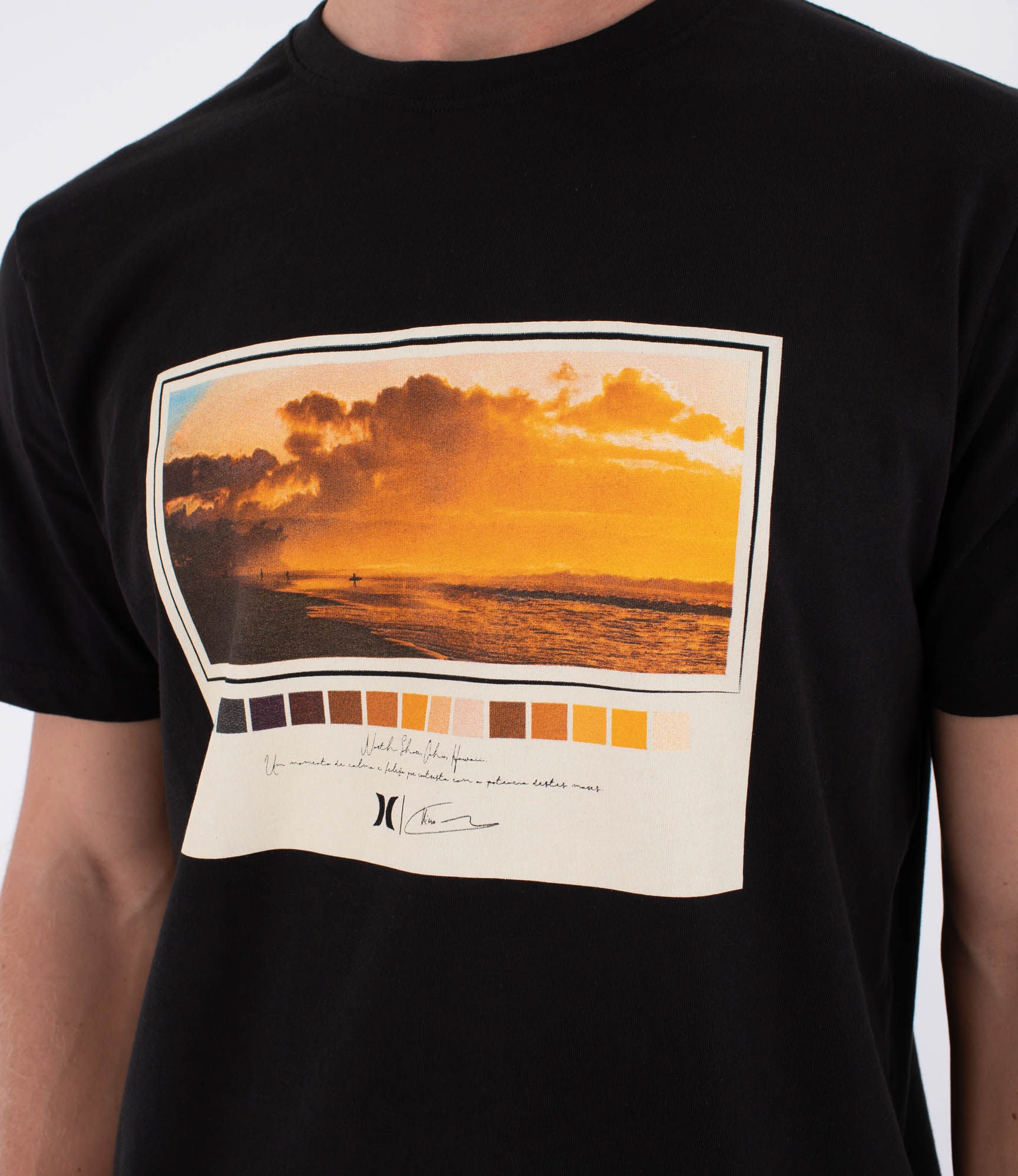 Camiseta manga corta hombre - Helio north shore photo
