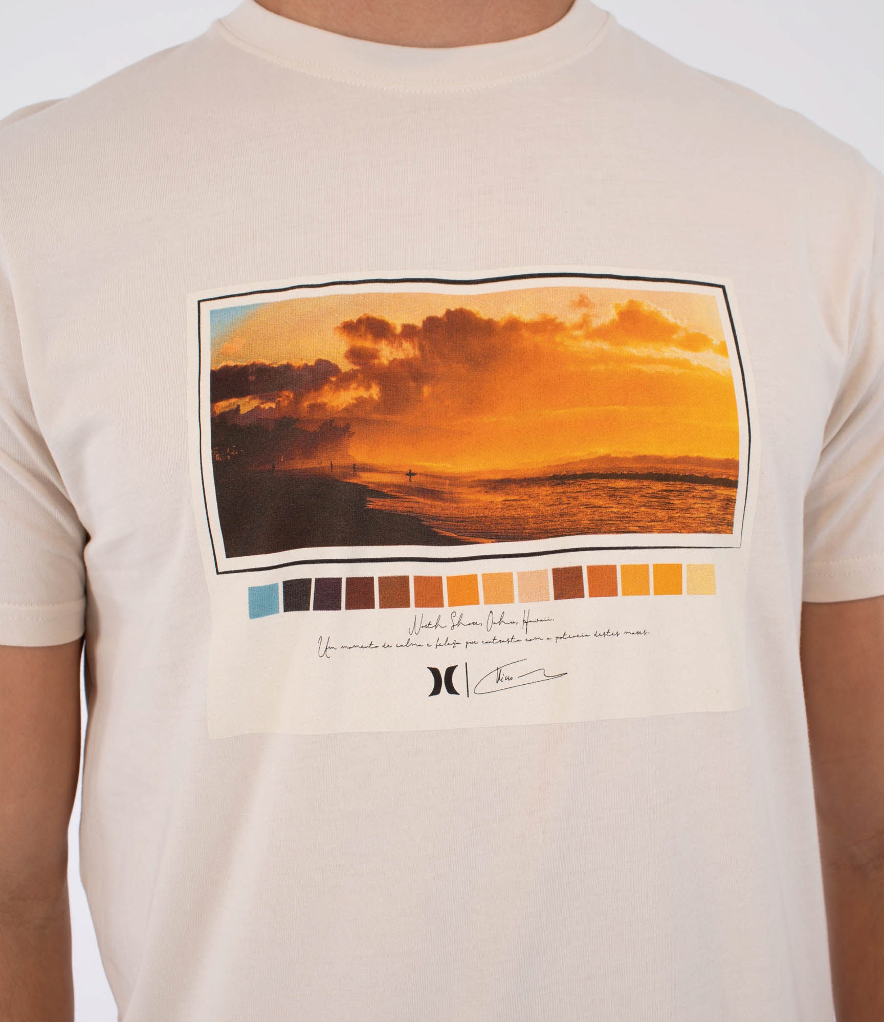 Camiseta manga corta hombre - Helio north shore photo