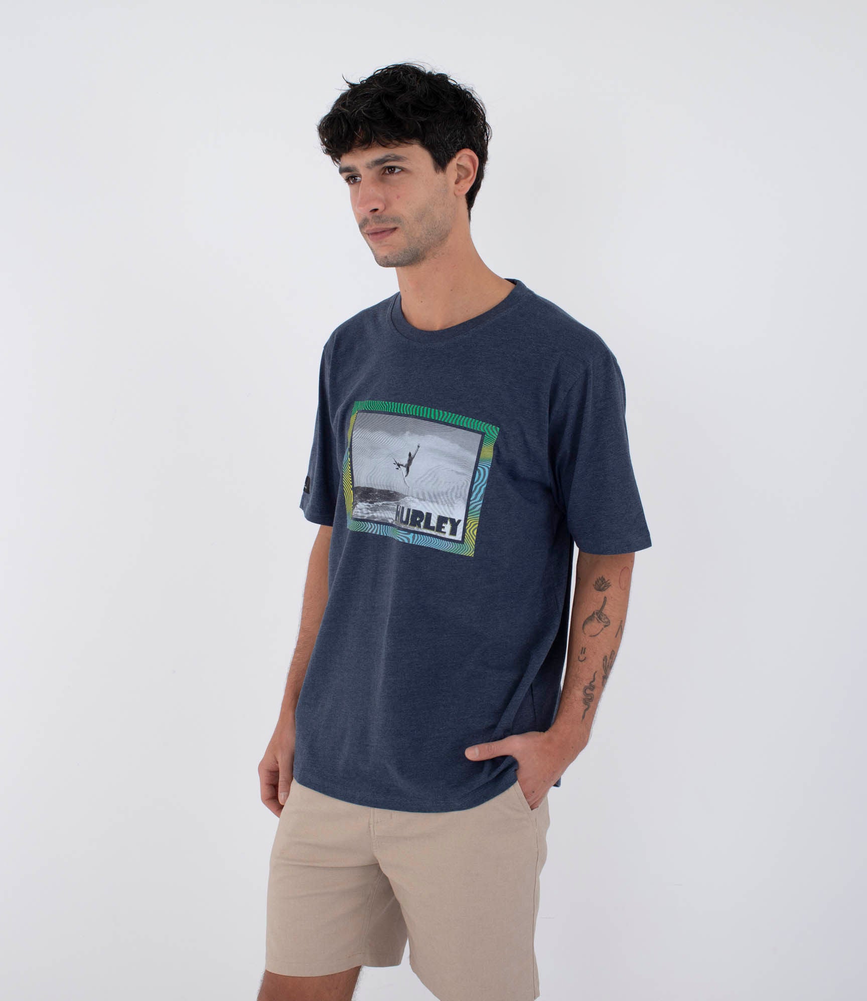 T-shirt Kurzarm männer - Aerial