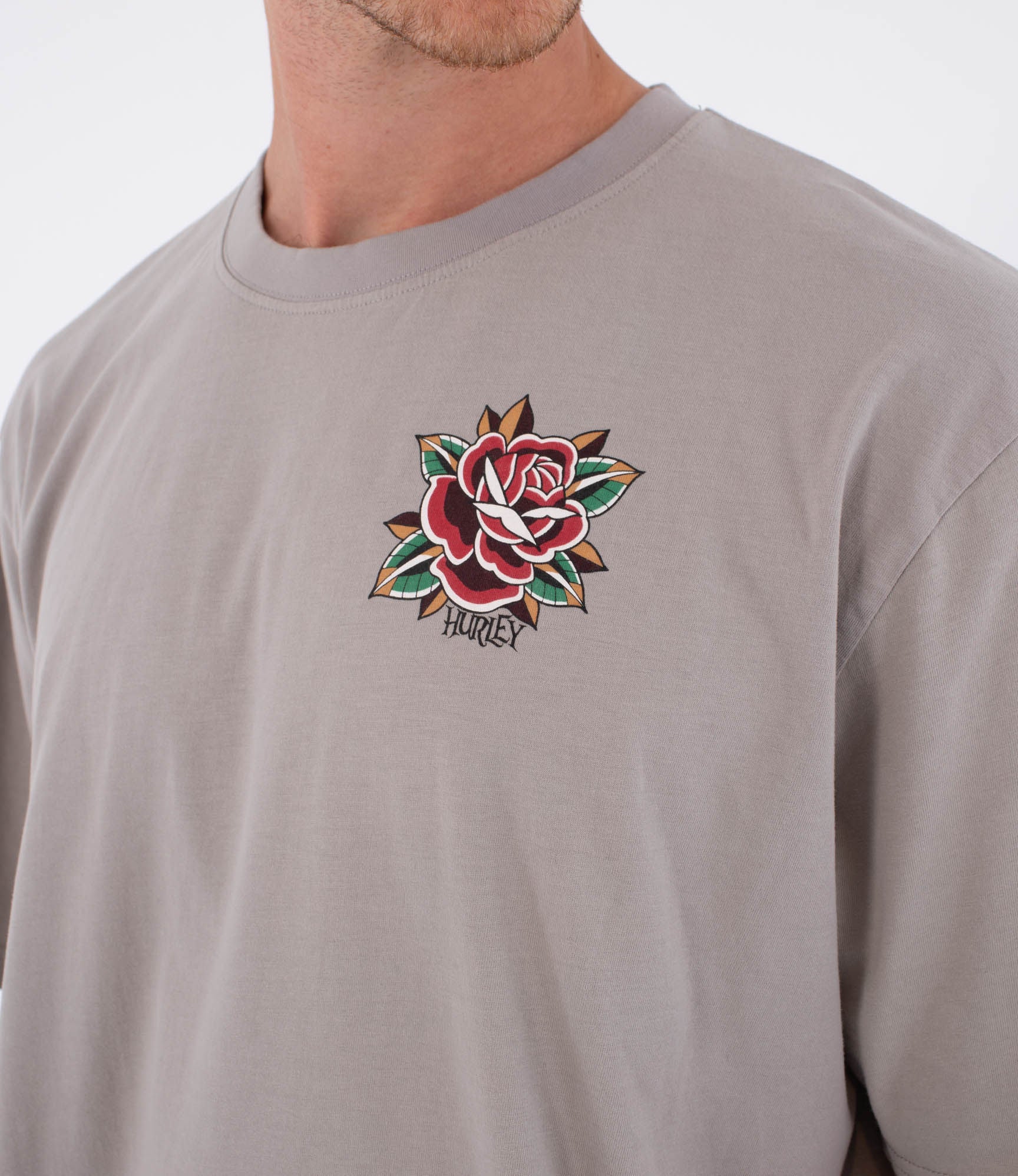 T-Shirt short sleeve men - Tattoo trudy tiger